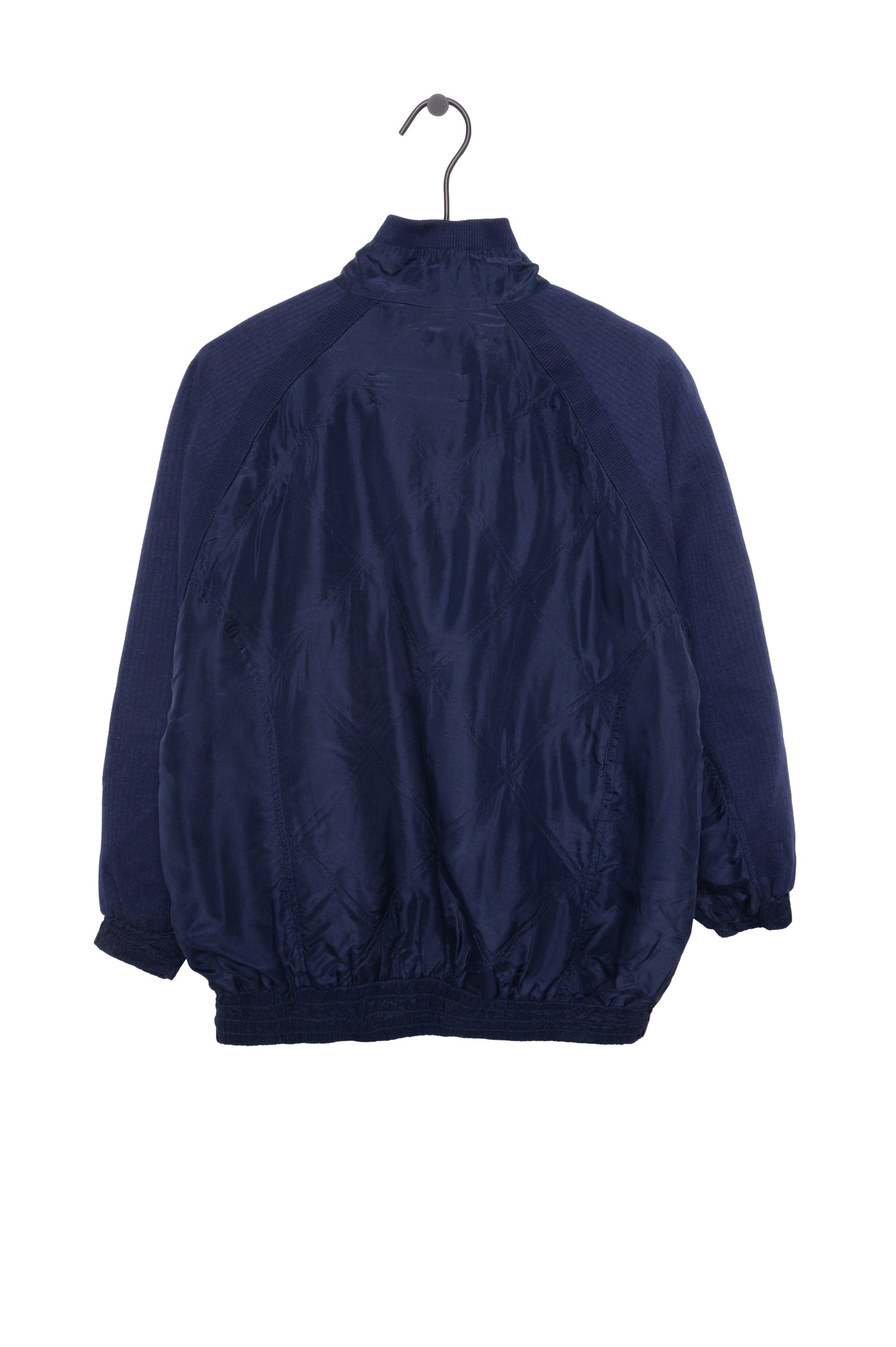 Navy Quilted Lightweight Jacket