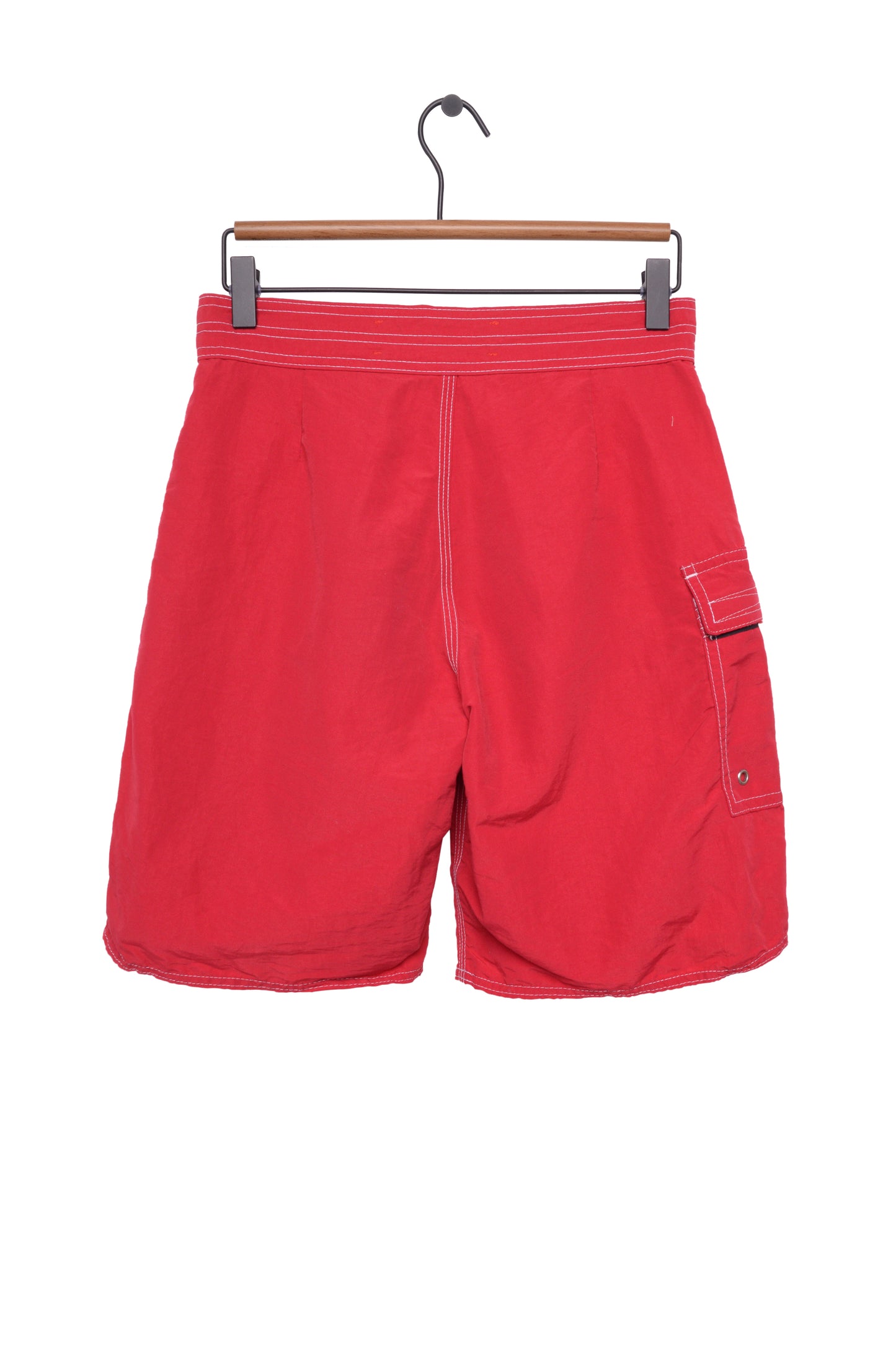 Red Athletic Trunks