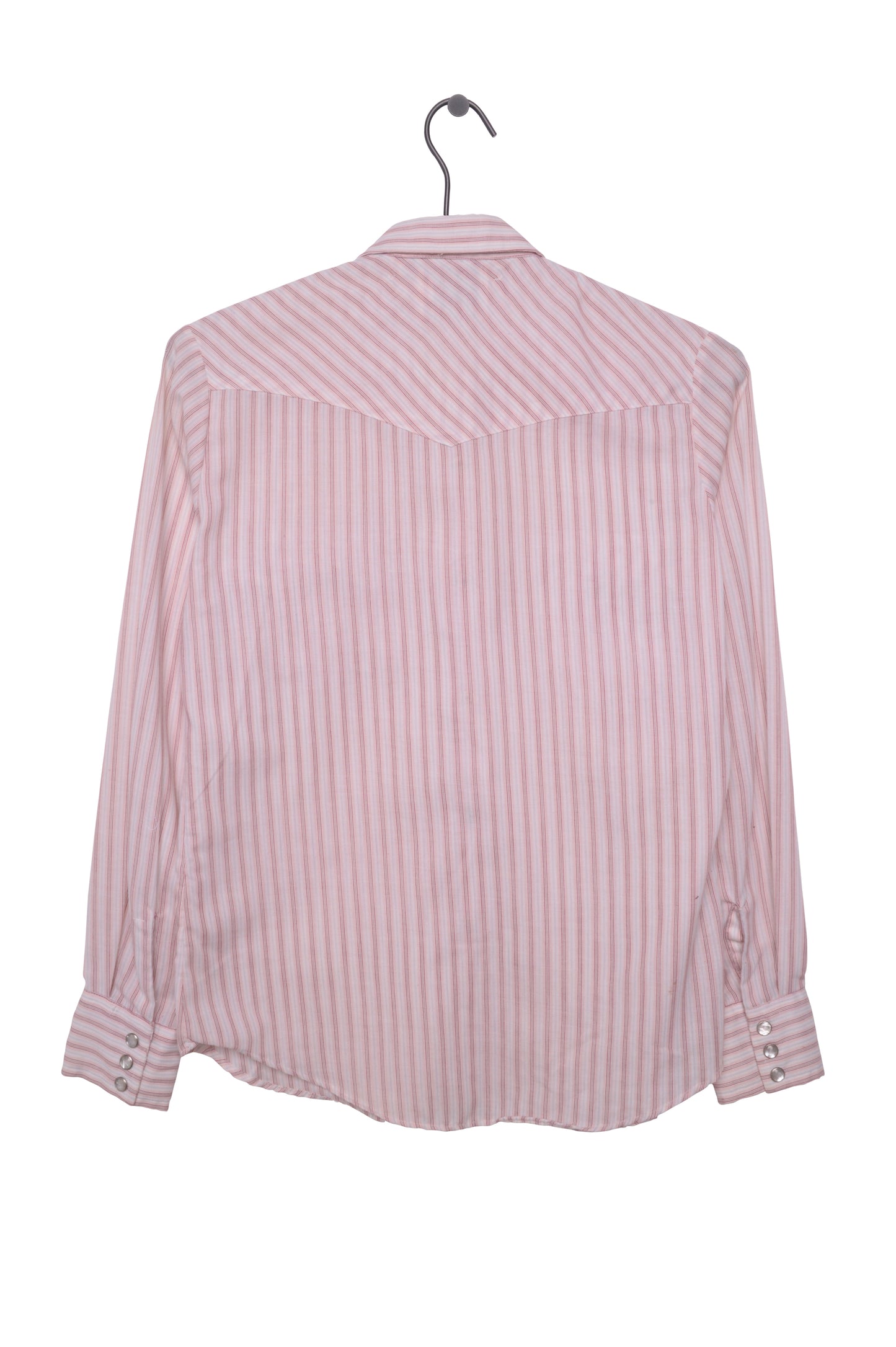 Striped Pearl Snap Top