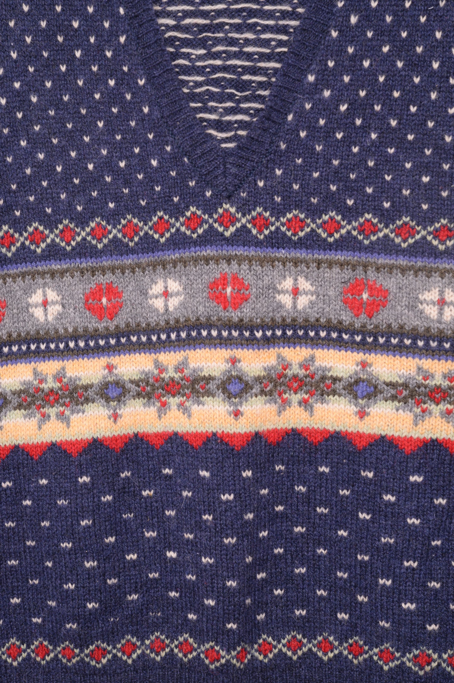 Wool Nordic Sweater Vest