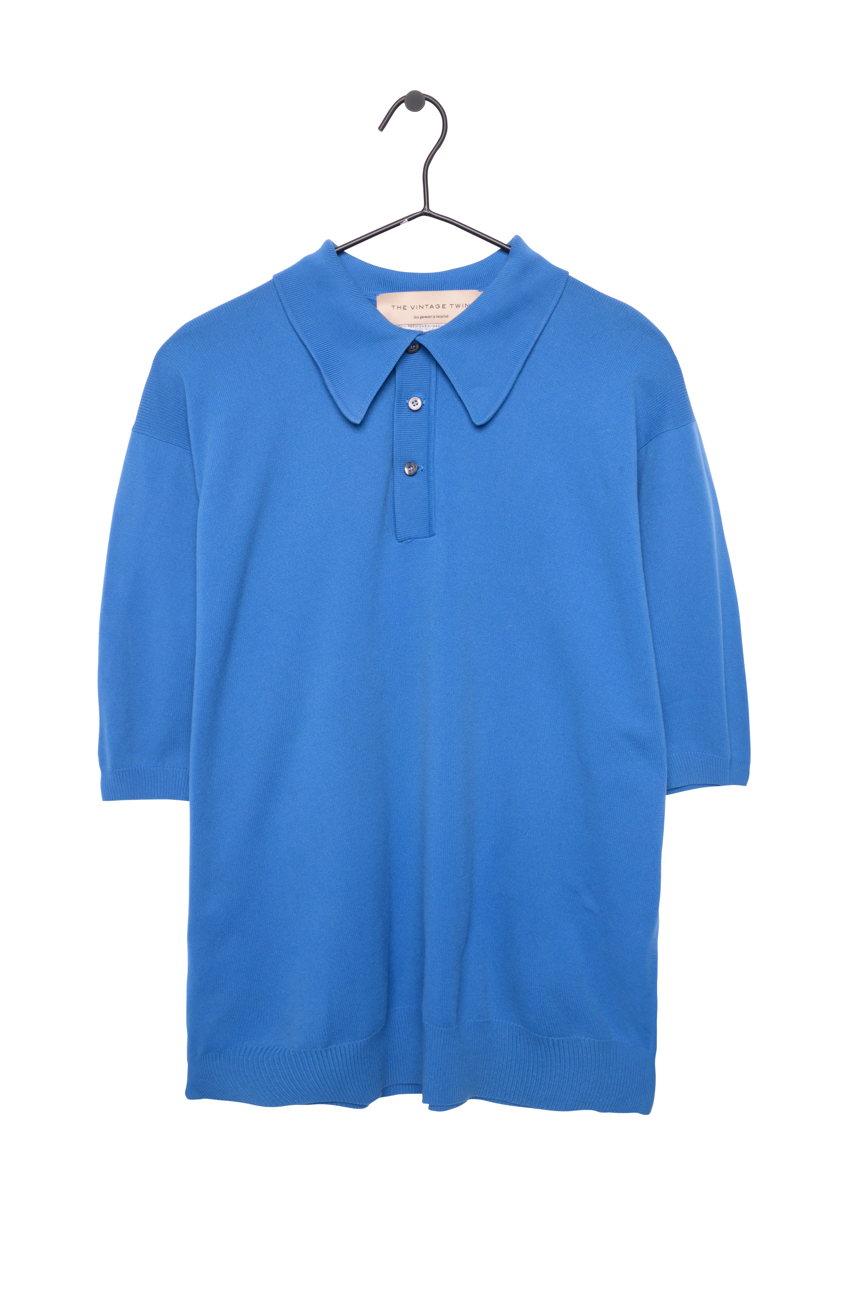 Cerulean Knit Polo