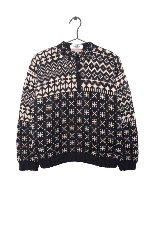 Wool Nordic Sweater