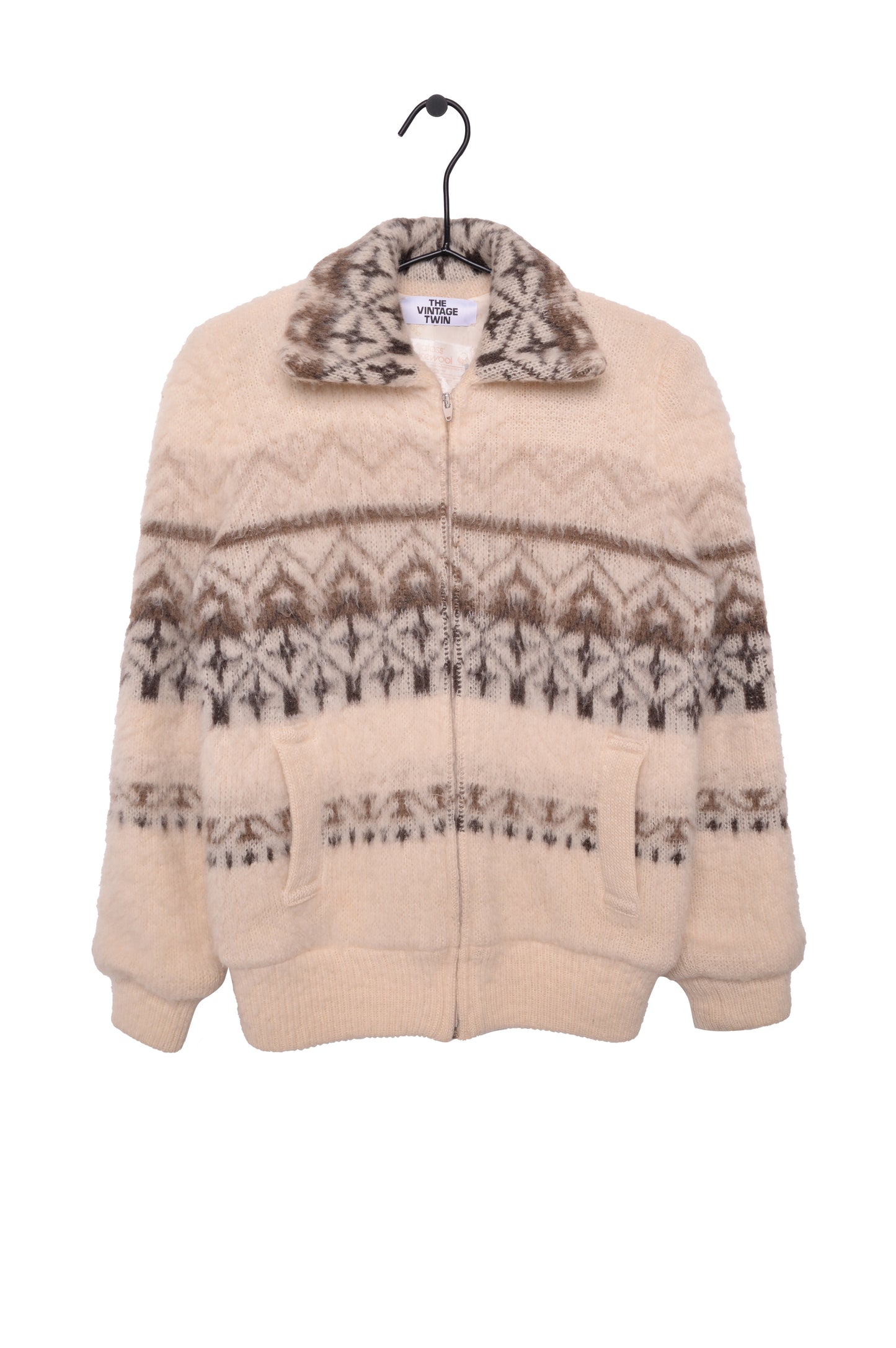 Nordic Wool Zip-Up Jacket