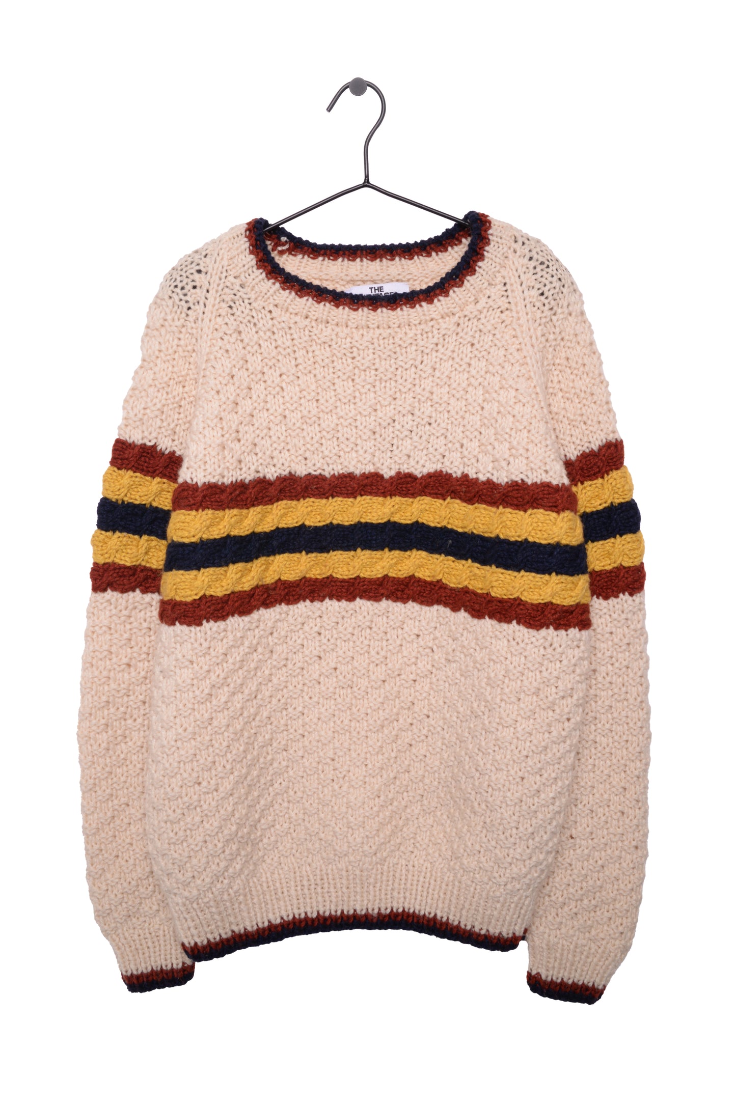 1990s Handmade Striped Sweater