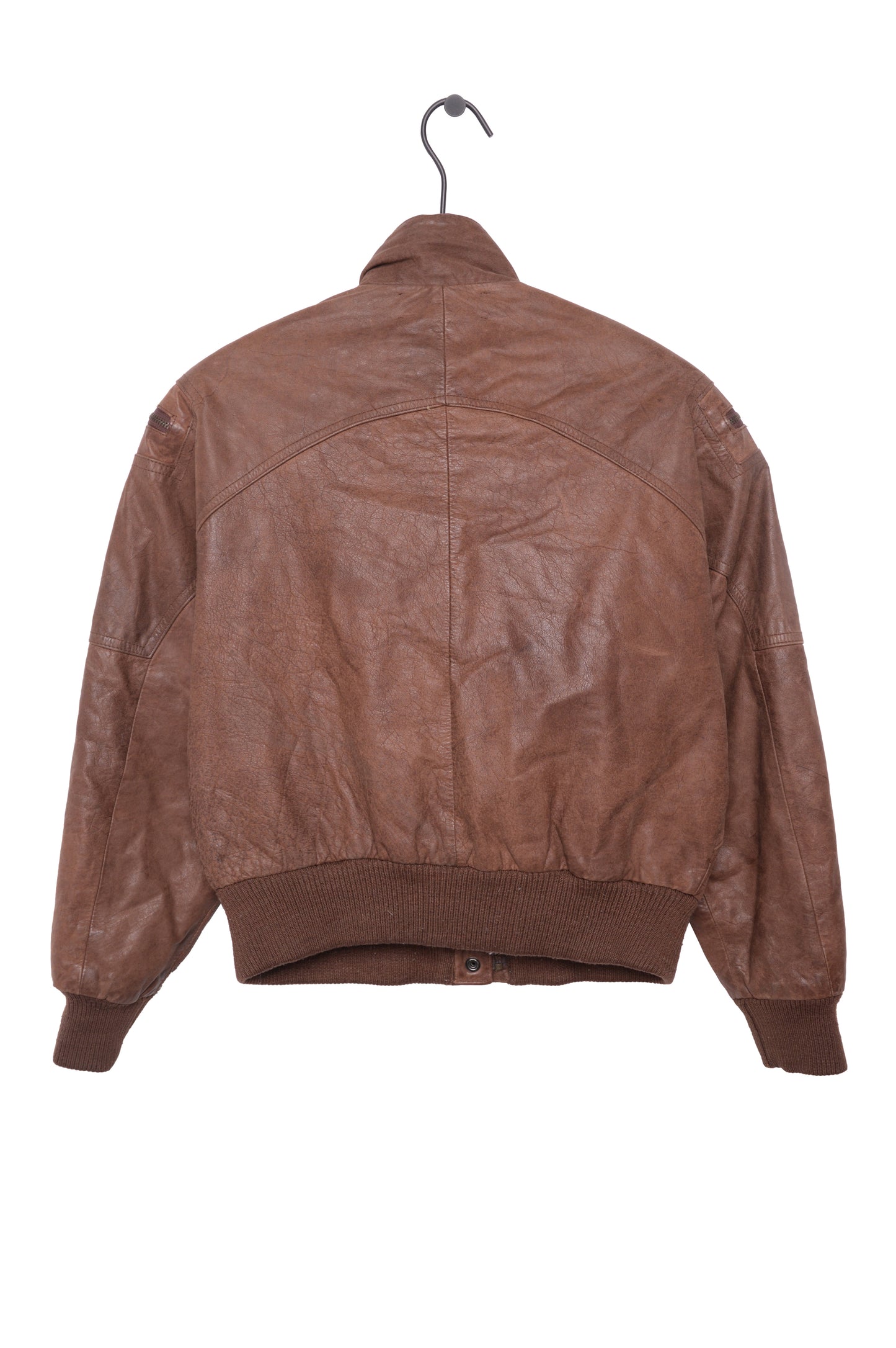 Soft Leather Bomber
