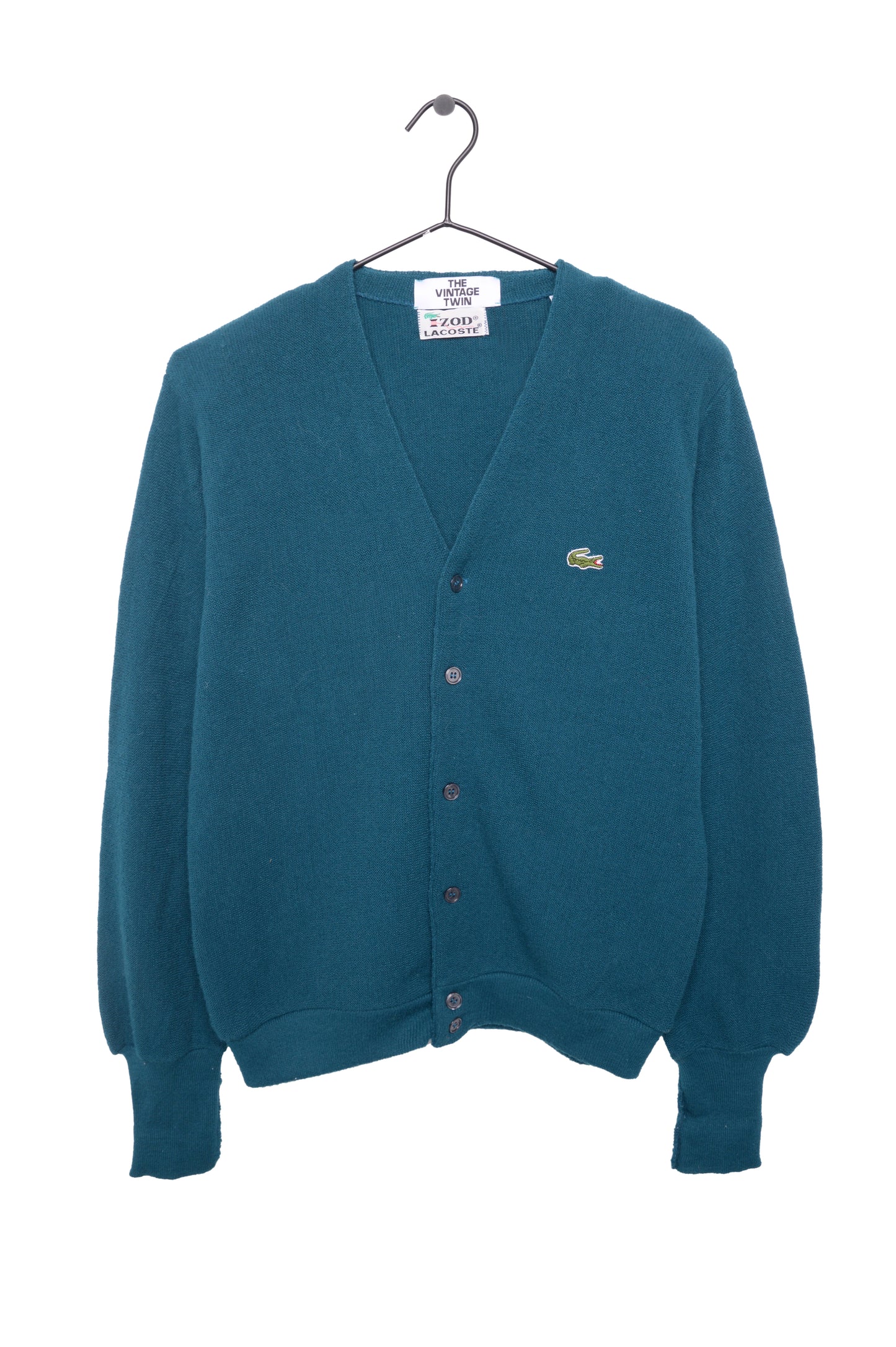 Teal Lacoste Cardigan