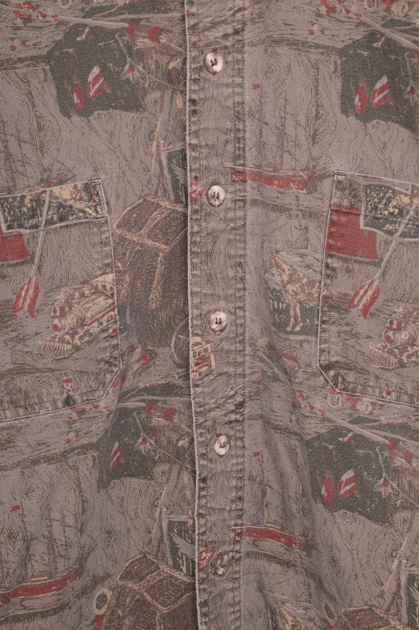 1990s Hunting Dogs Button Down