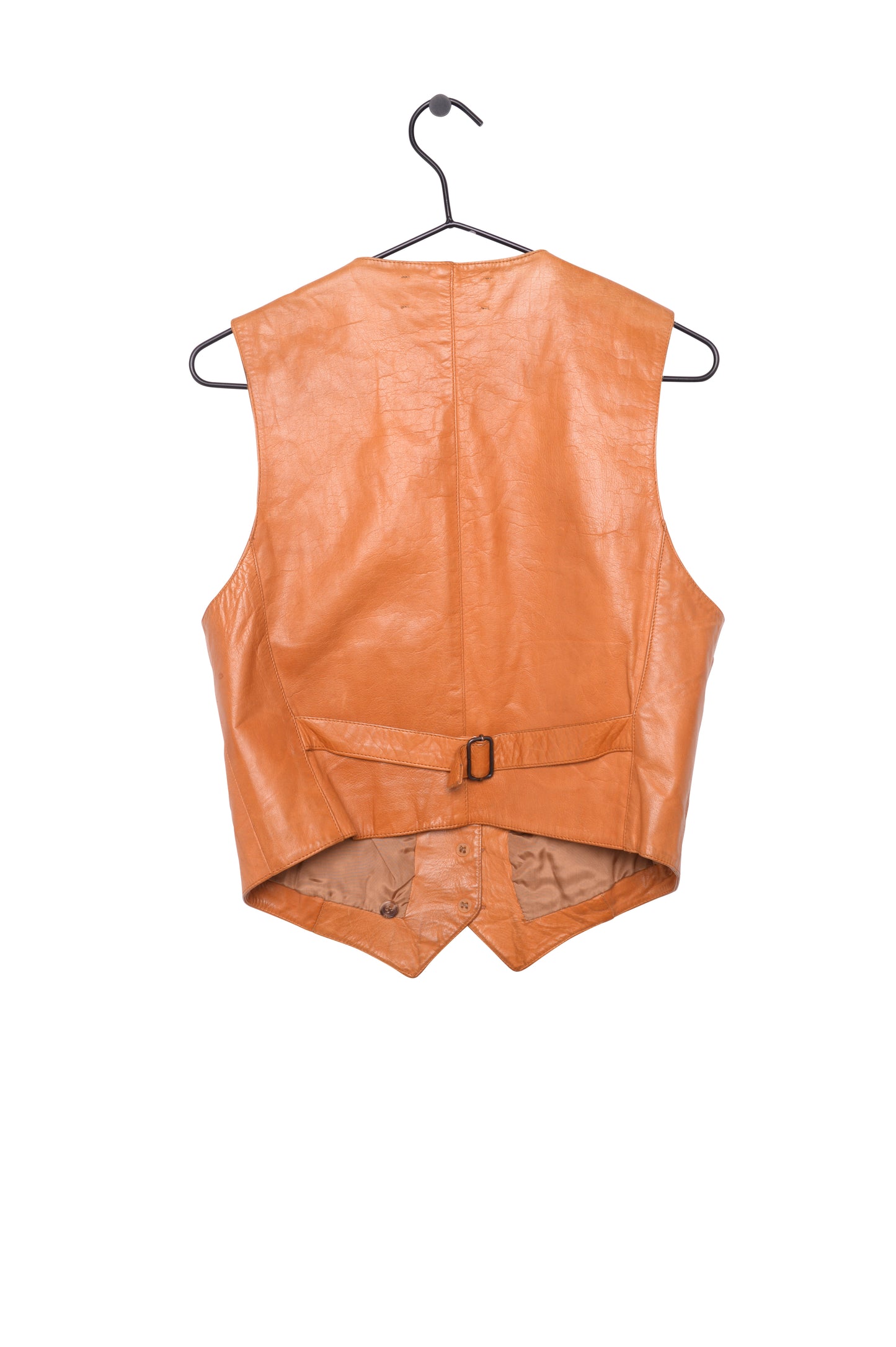 Caramel Leather Vest
