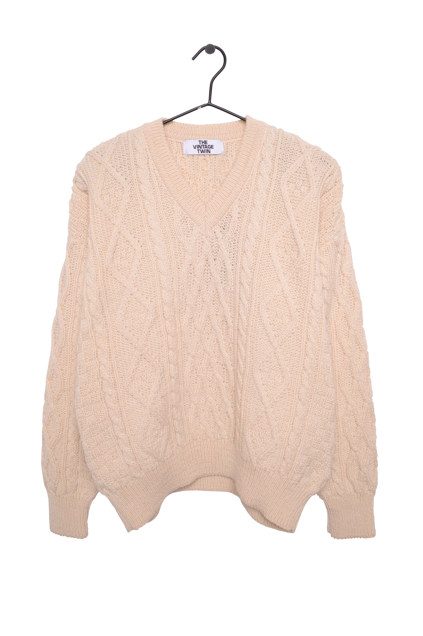 Wool Cable Knit Sweater