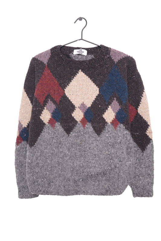 Diamond Wool Sweater