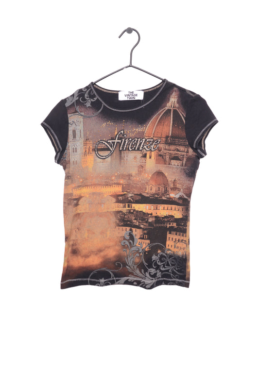 Y2K Florence All-Over Top