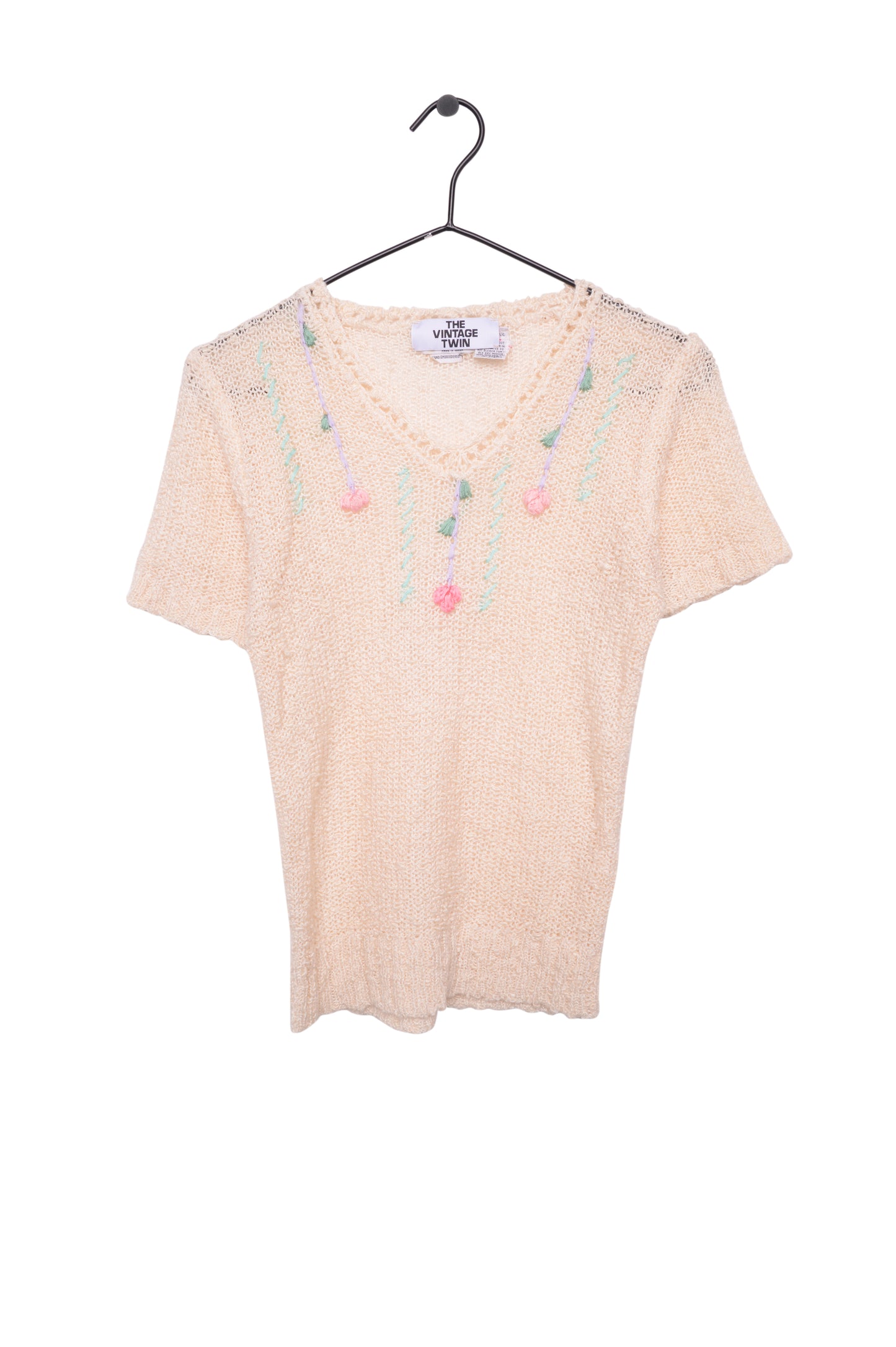 Precious Embroidered Knit Top