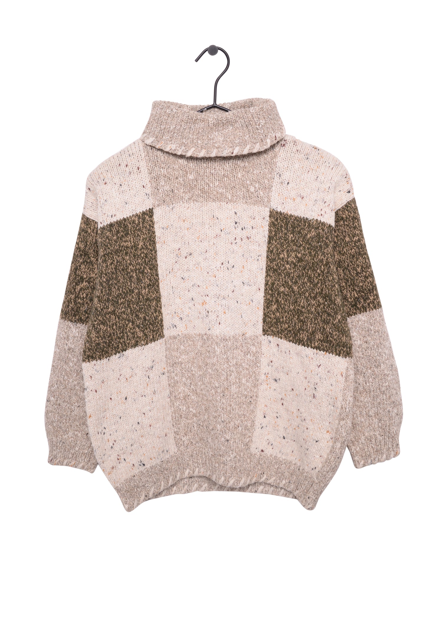 Squares Turtleneck Sweater