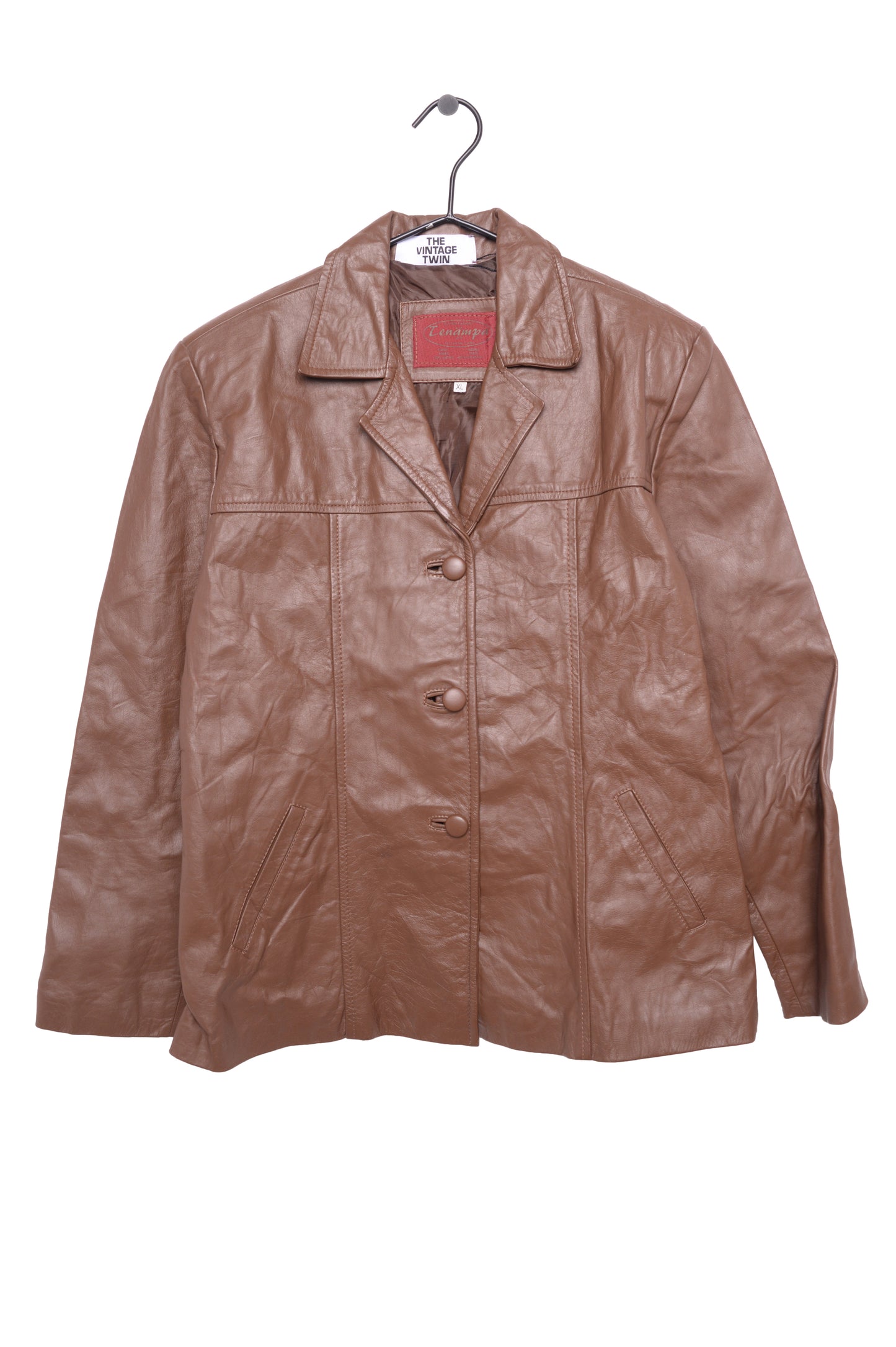1970s Caramel Leather Jacket