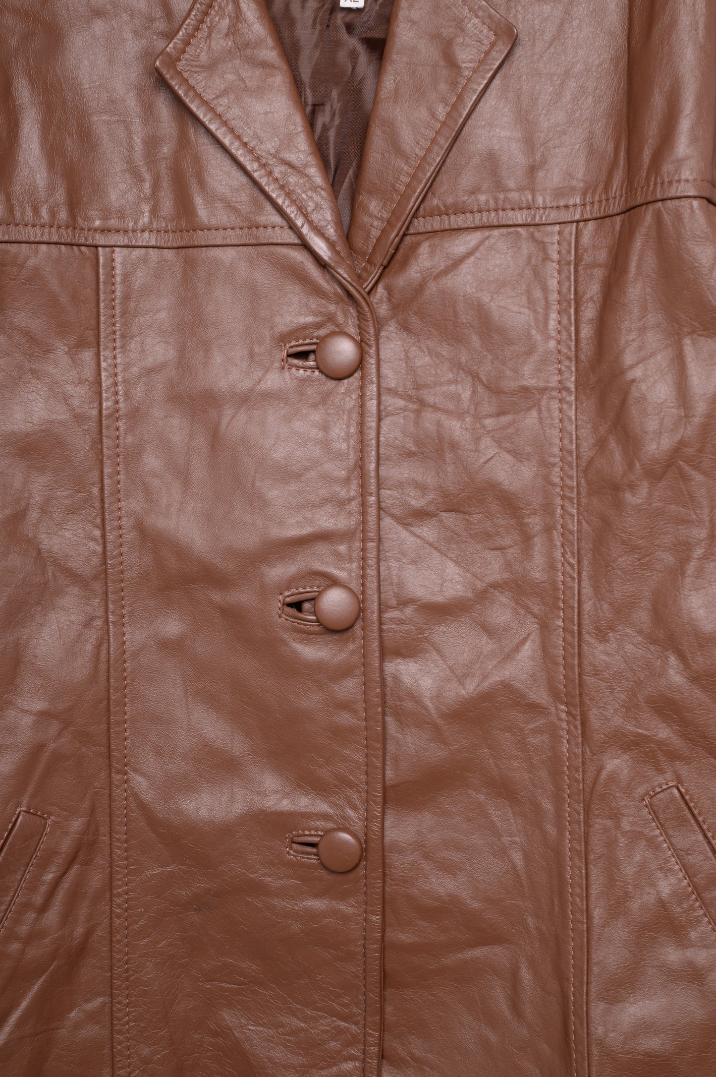 1970s Caramel Leather Jacket