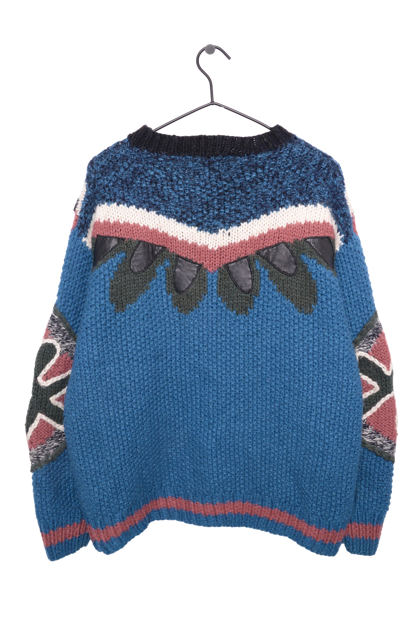 Mohair Blend Textured Sweater