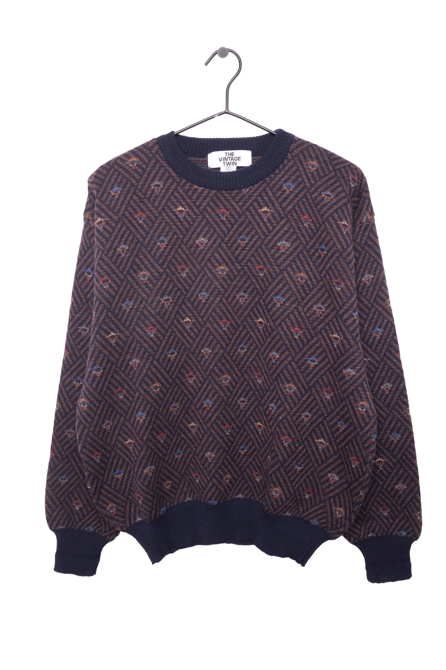 Geometric Wool Sweater