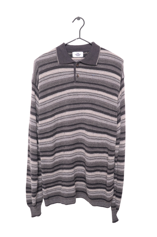 Wool Blend Collared Sweater