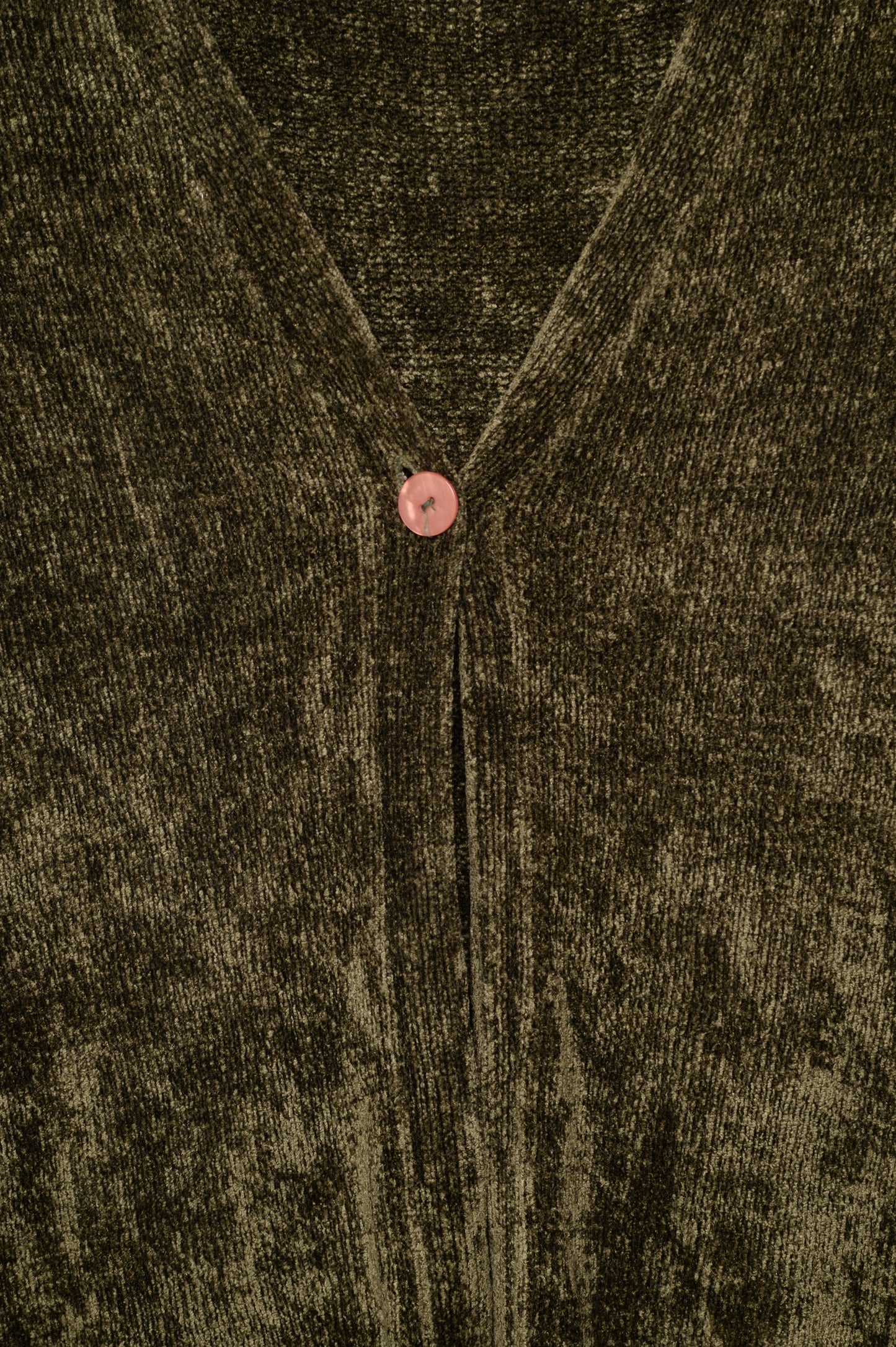 1990s Chenille Button Sweater Vest