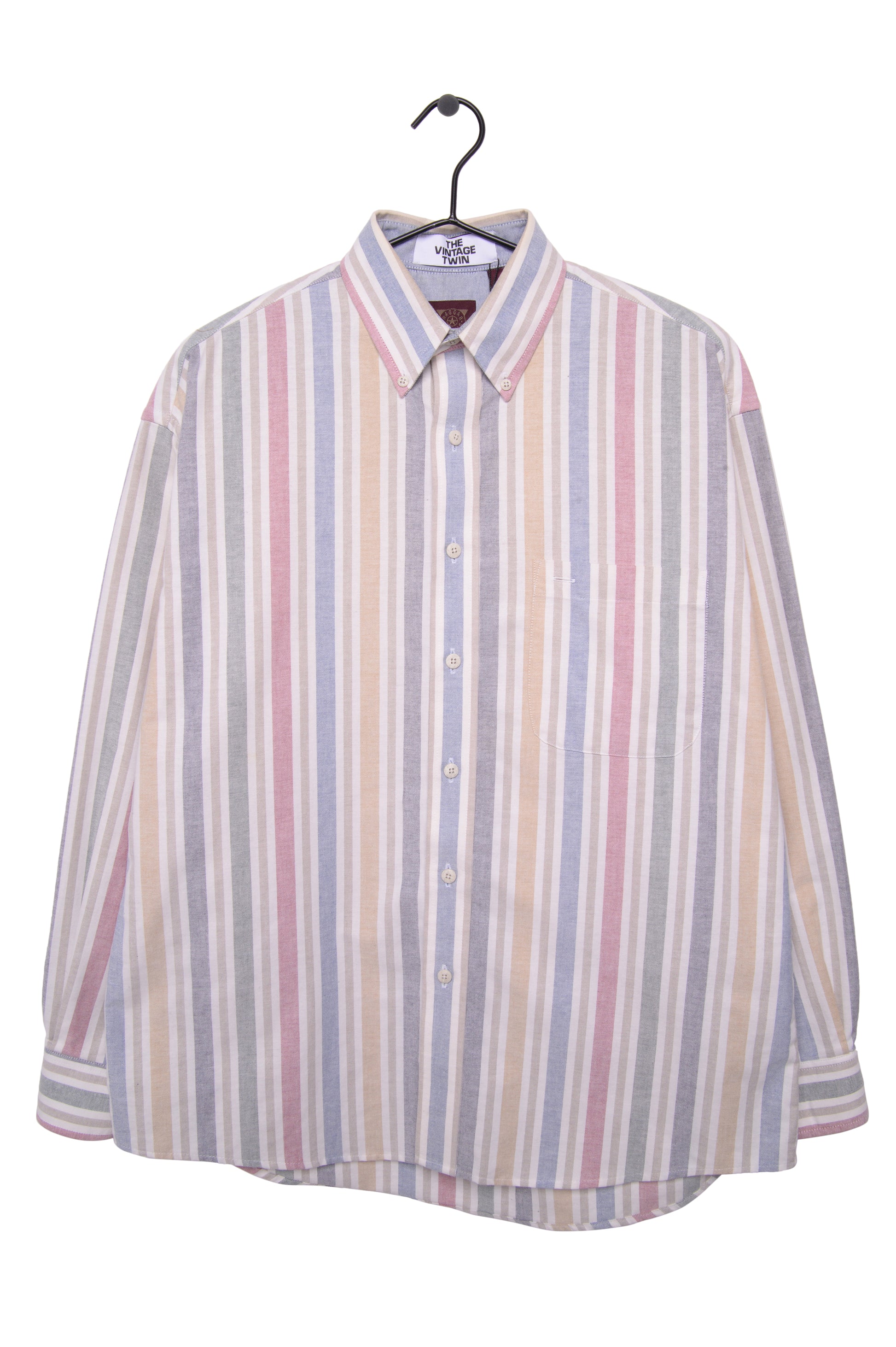 pastel dress shirt Pastel Striped Button Down Free Shipping