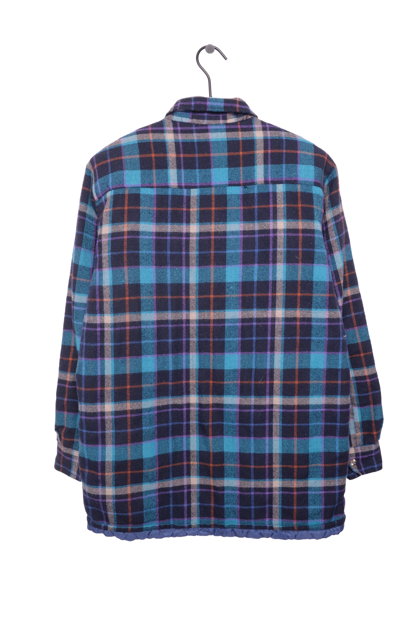 Navy Wool Flannel Jacket
