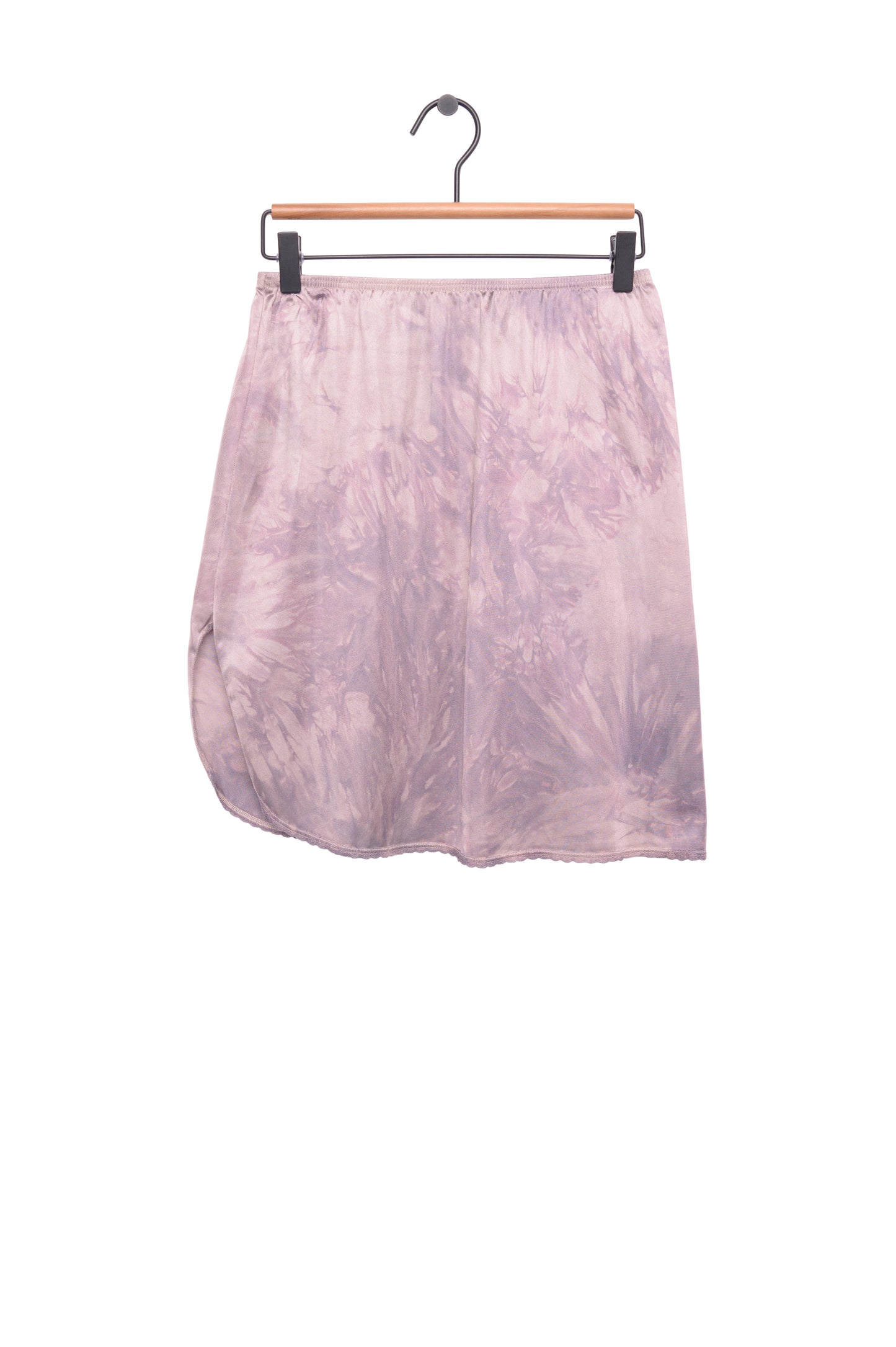 Hand-Dyed Mini Slip Skirt