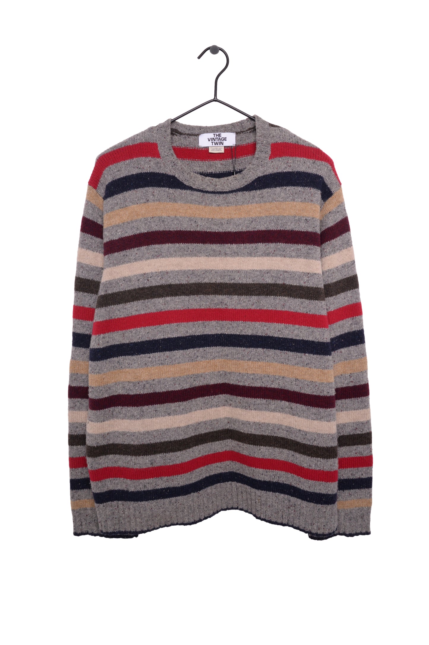 Lambswool Striped Sweater