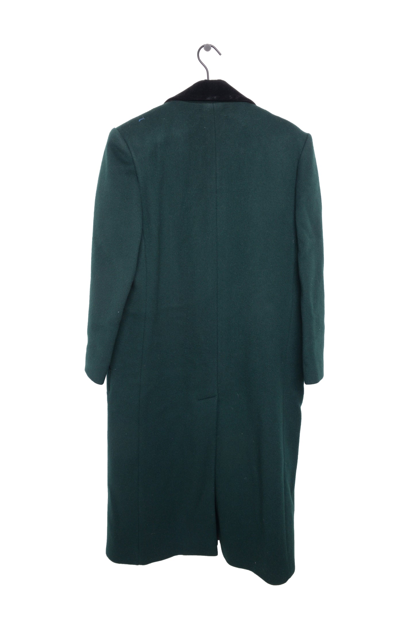 Green Wool Long Coat USA