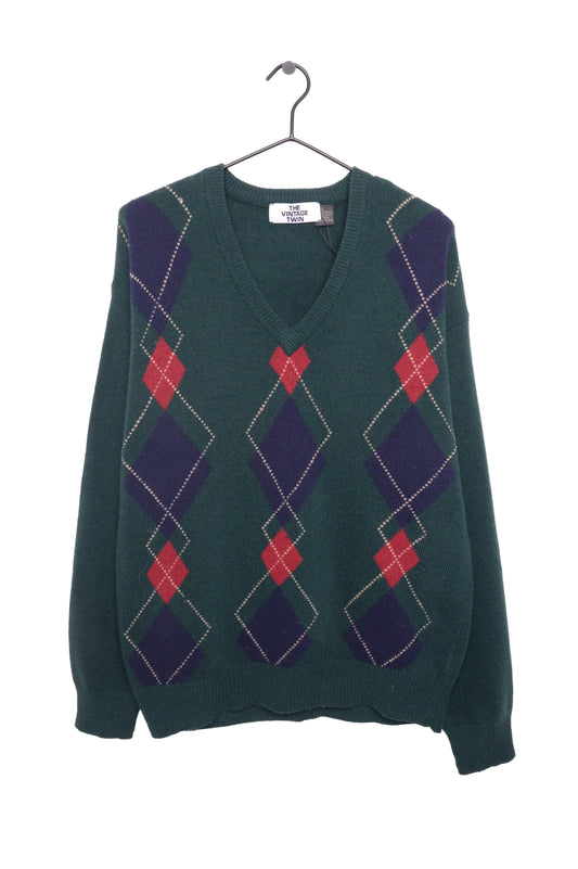 Argyle Lambswool Sweater
