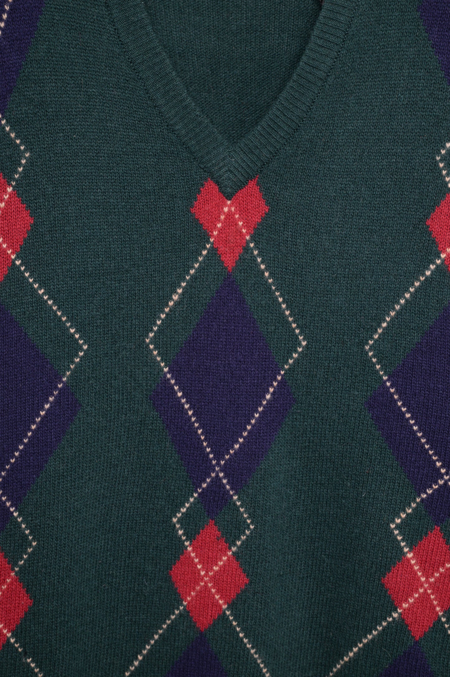 Argyle Lambswool Sweater