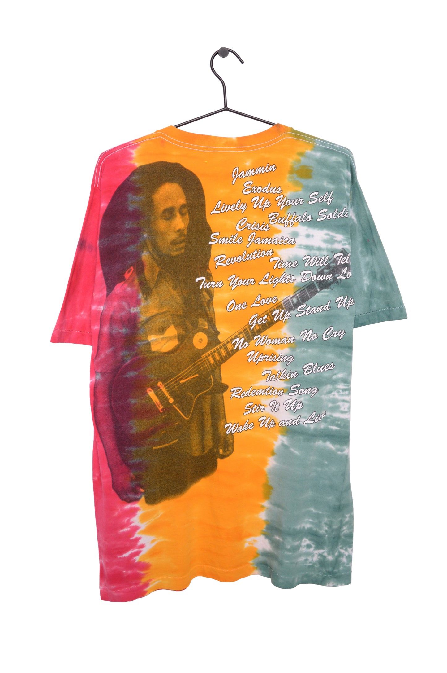 1990s Bob Marley Tie Dye Tee USA