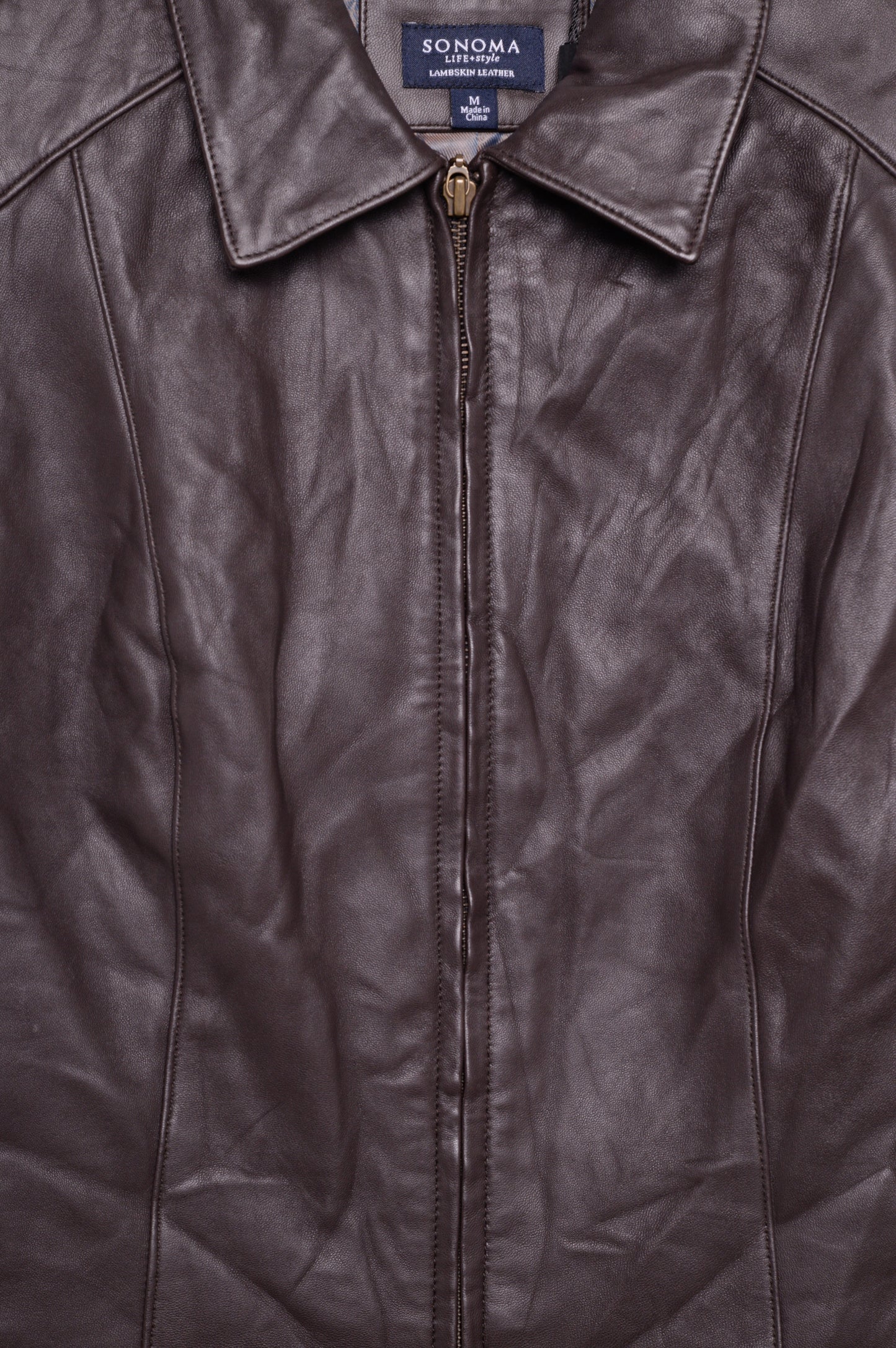 1990s Soft Lambskin Leather Jacket