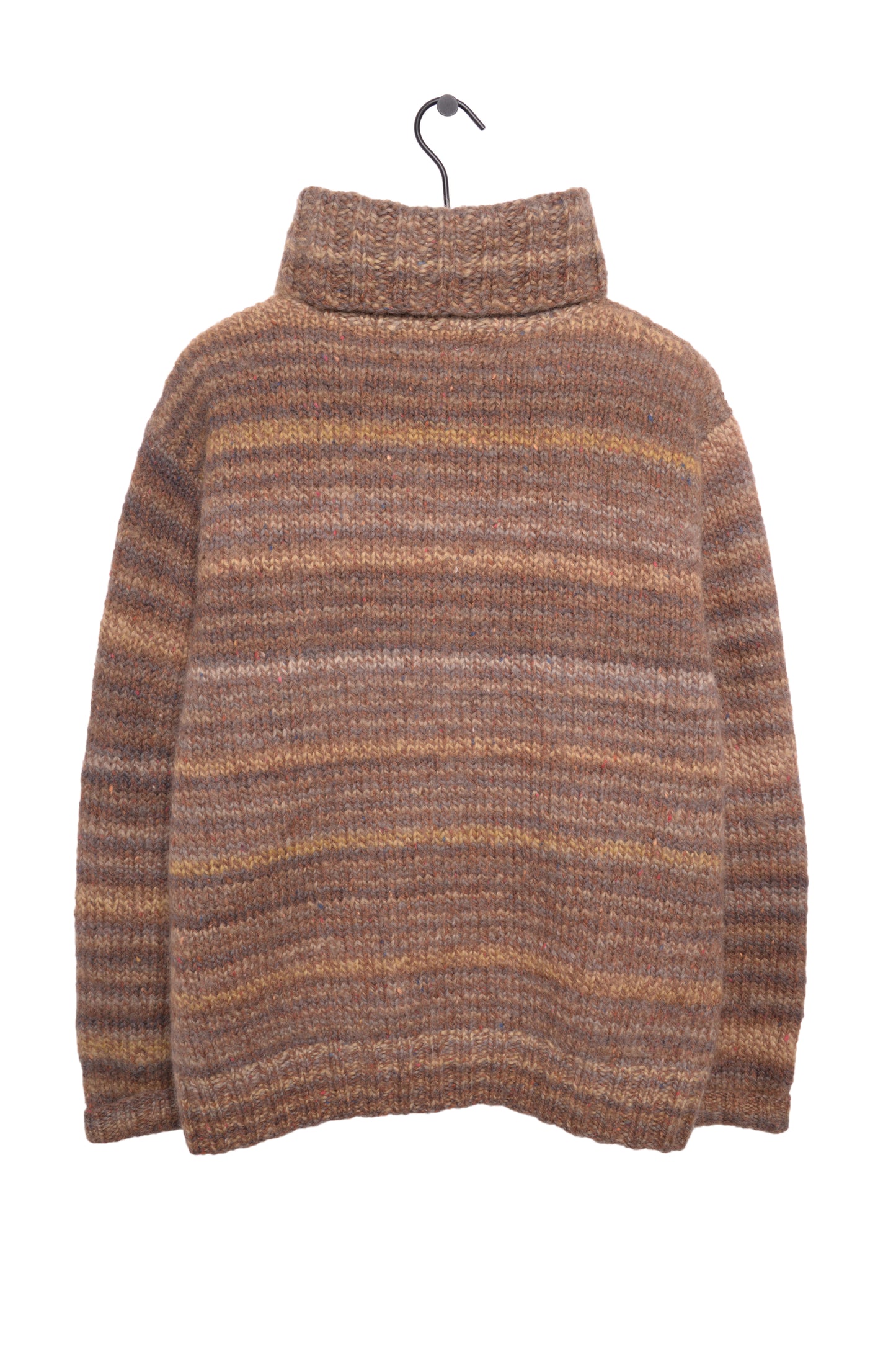 Brown Turtleneck Sweater