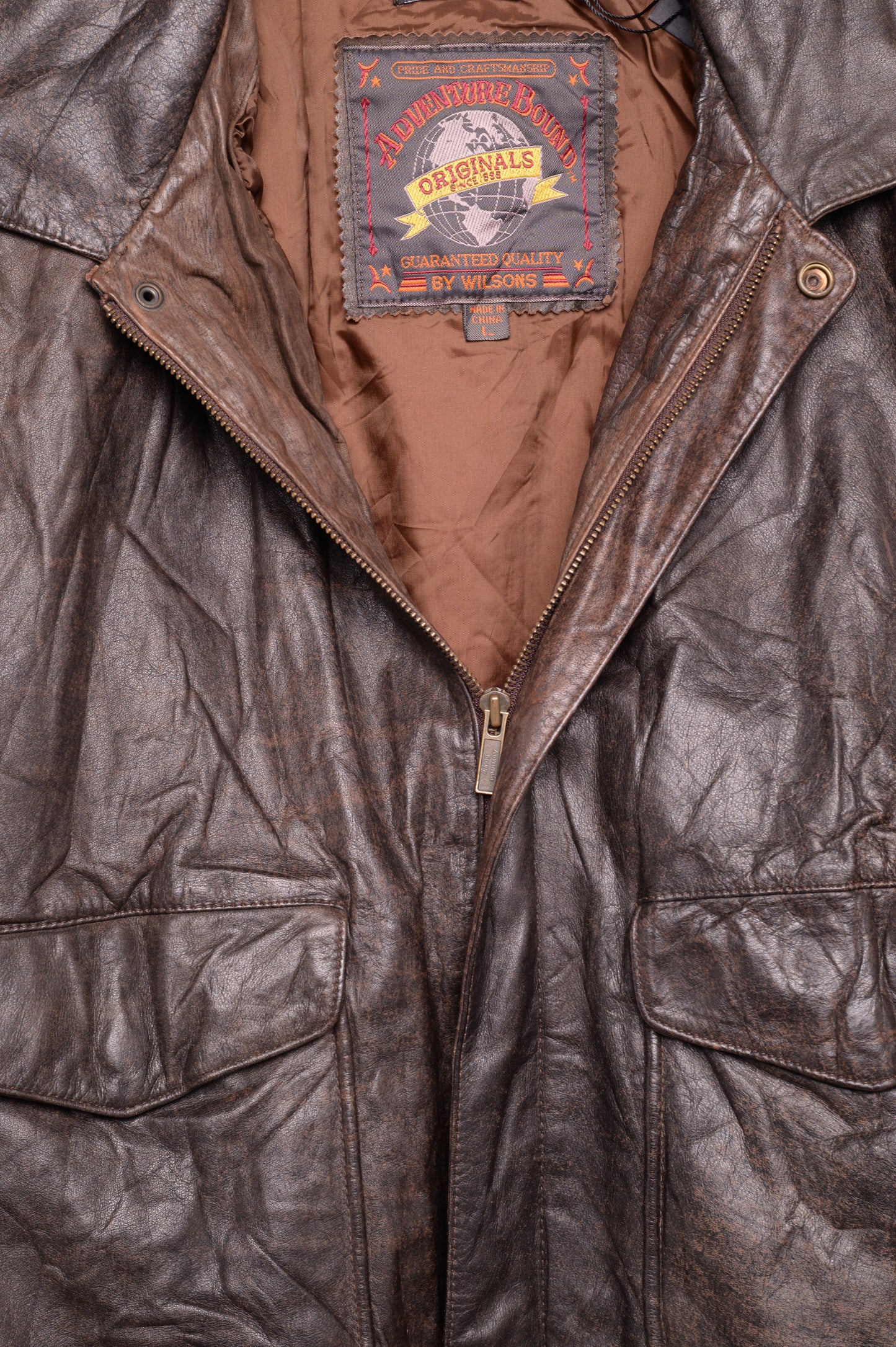 1980s Leather Bomber