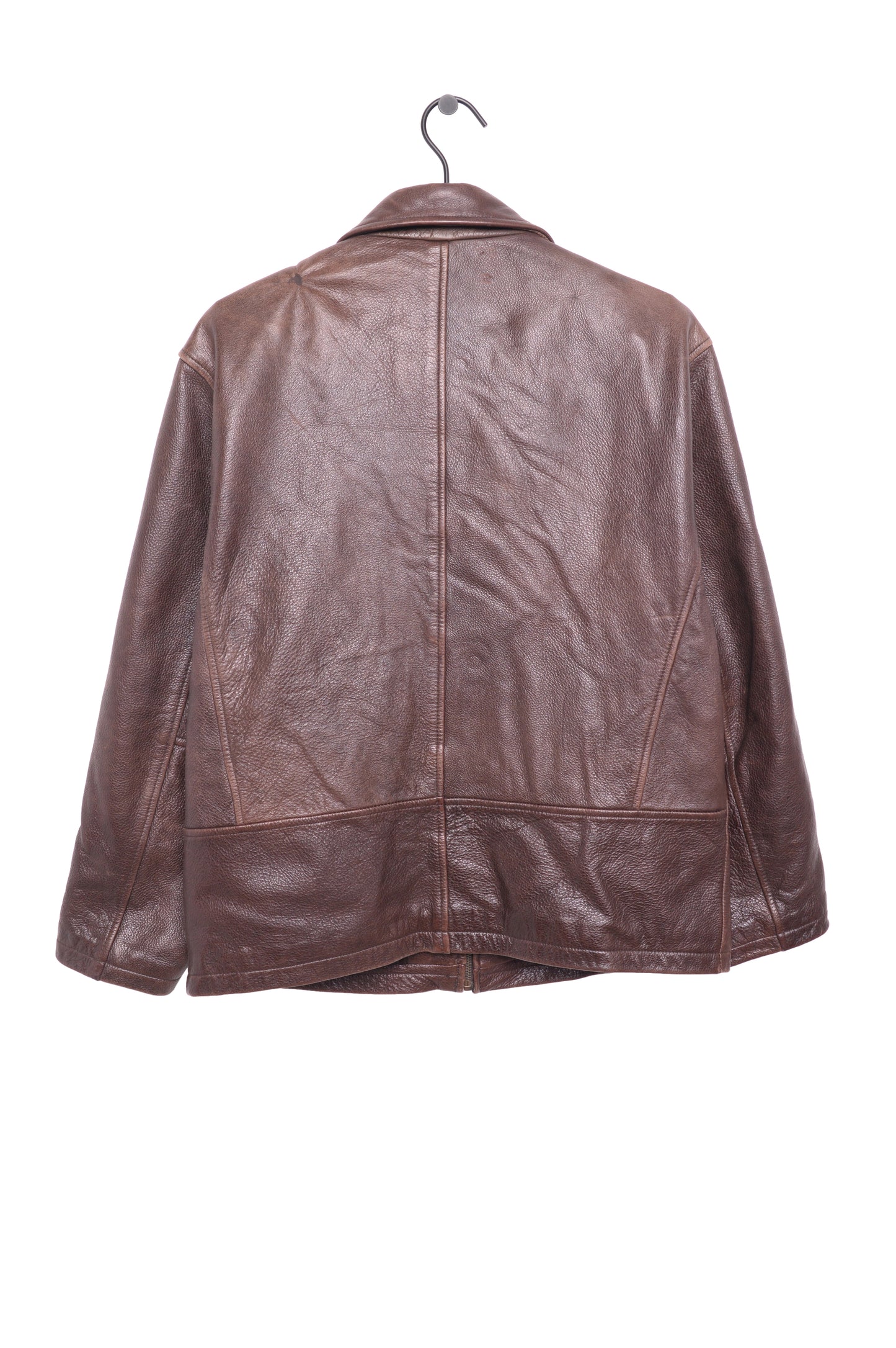 1990s Brown Leather Jacket