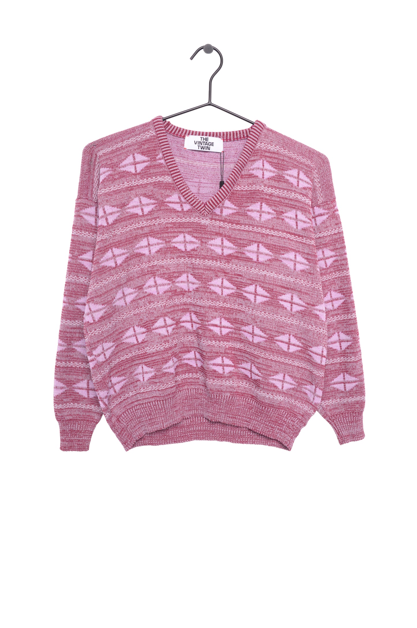 1980s Geometric Sweater USA