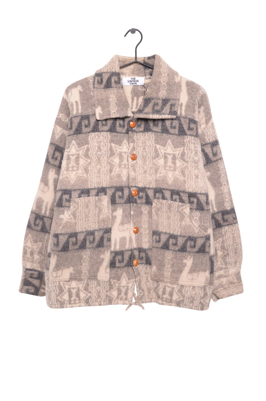 Llamas Sweater Jacket