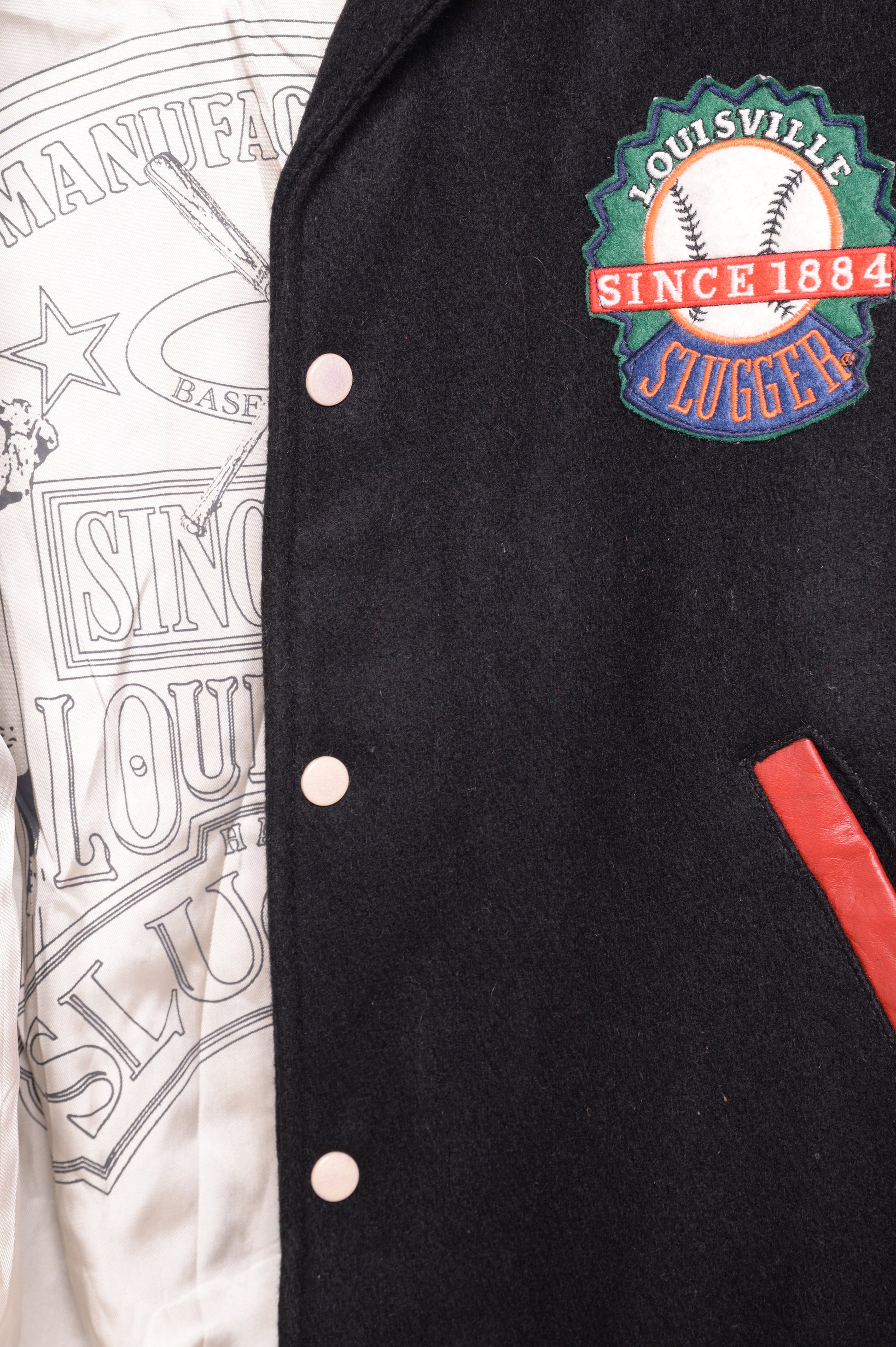 Unisex Vintage Louisville Slugger Letterman Jacket - The Vintage Twin