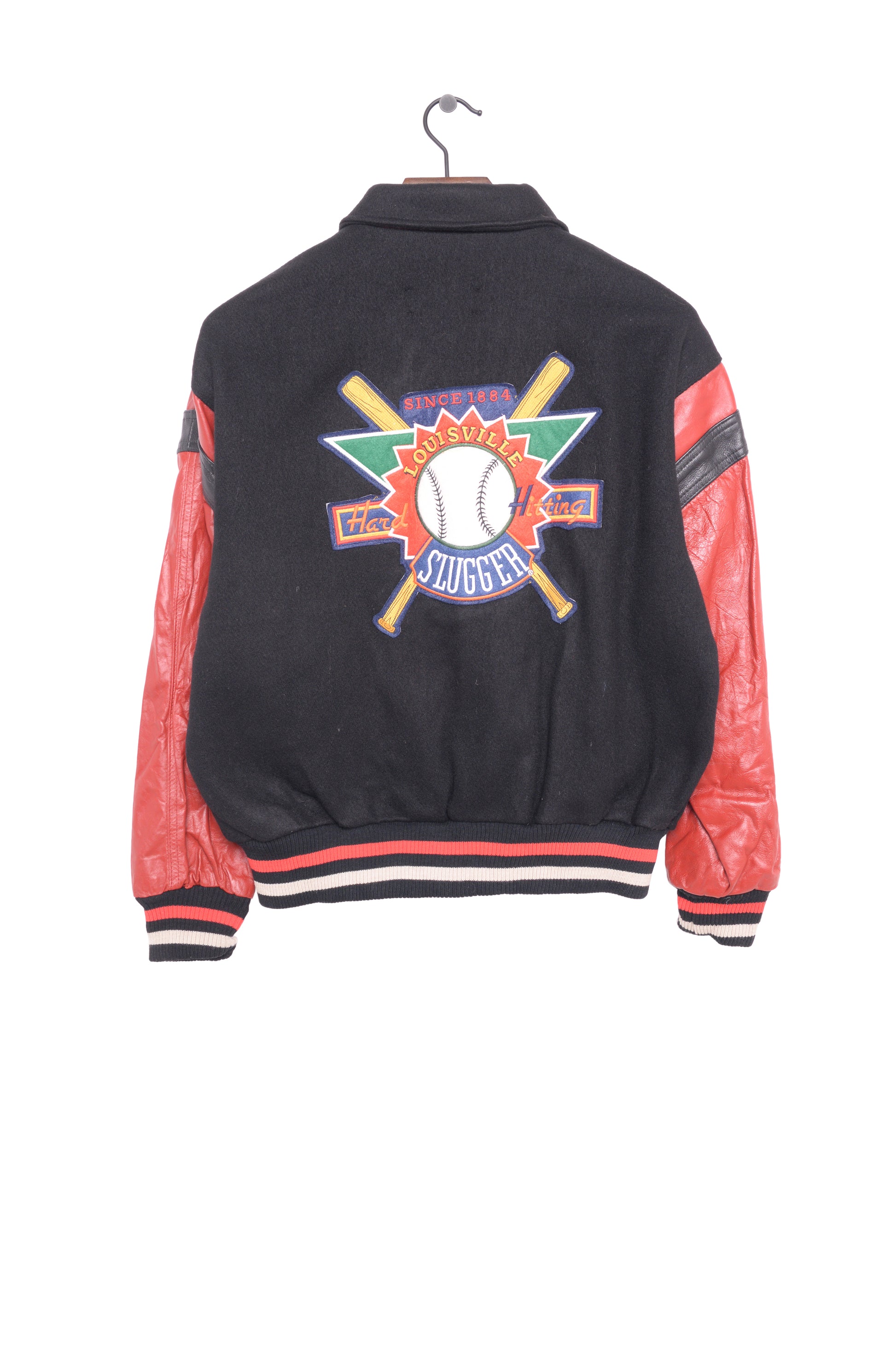 NWT Vintage Louisville Slugger Baseball Jacket M/L USA Deadstock Varsity  Sports