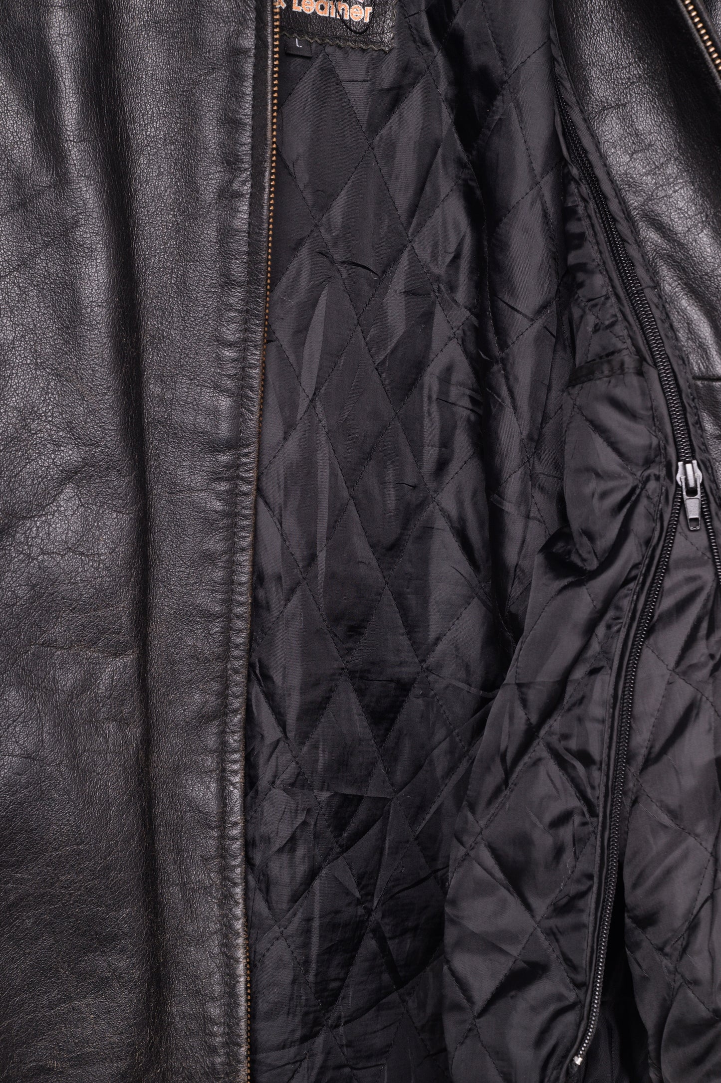 1990s Zip-Up Leather Jacket