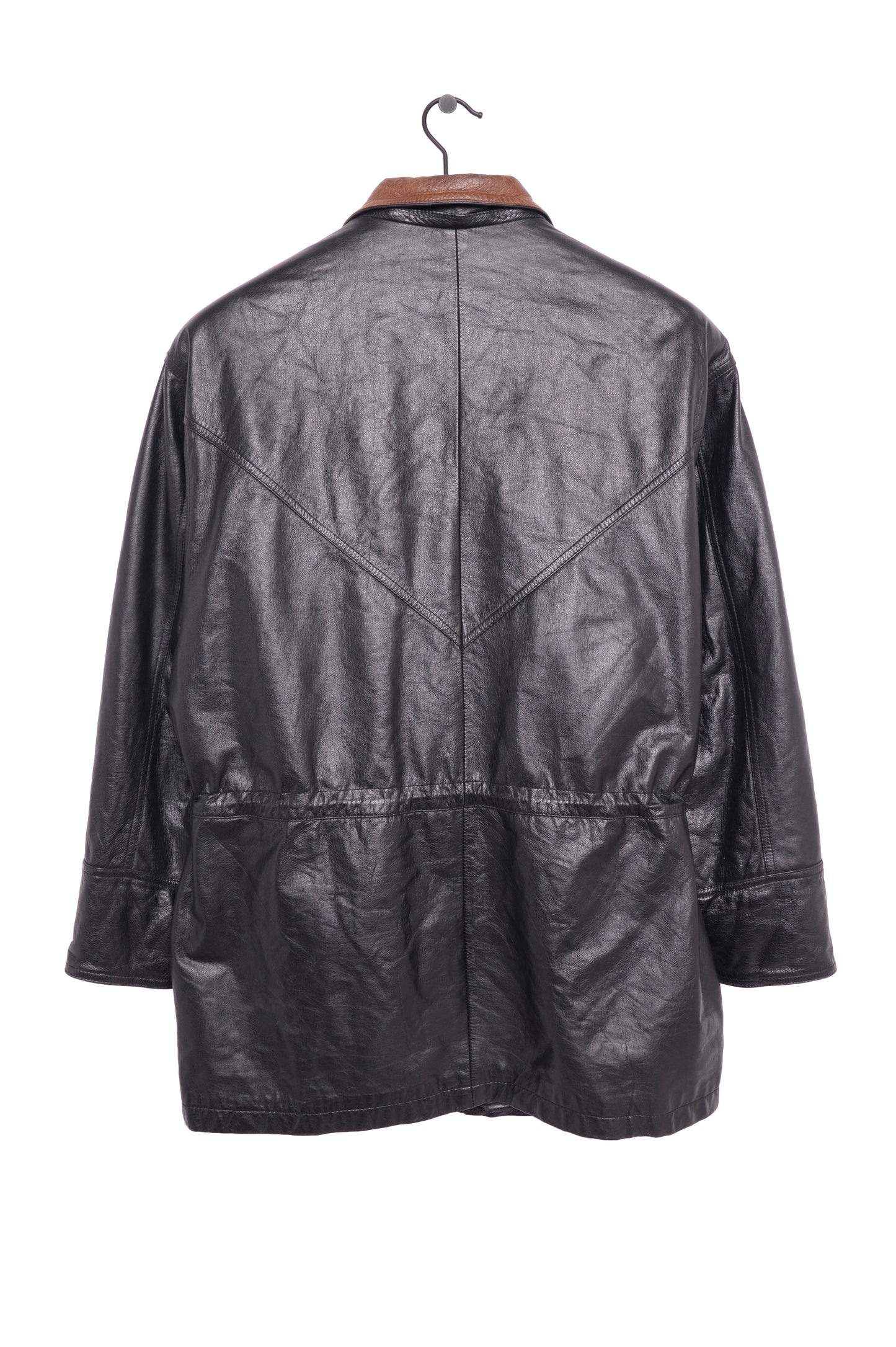 1990s Wilson's Leather Duffle Jacket