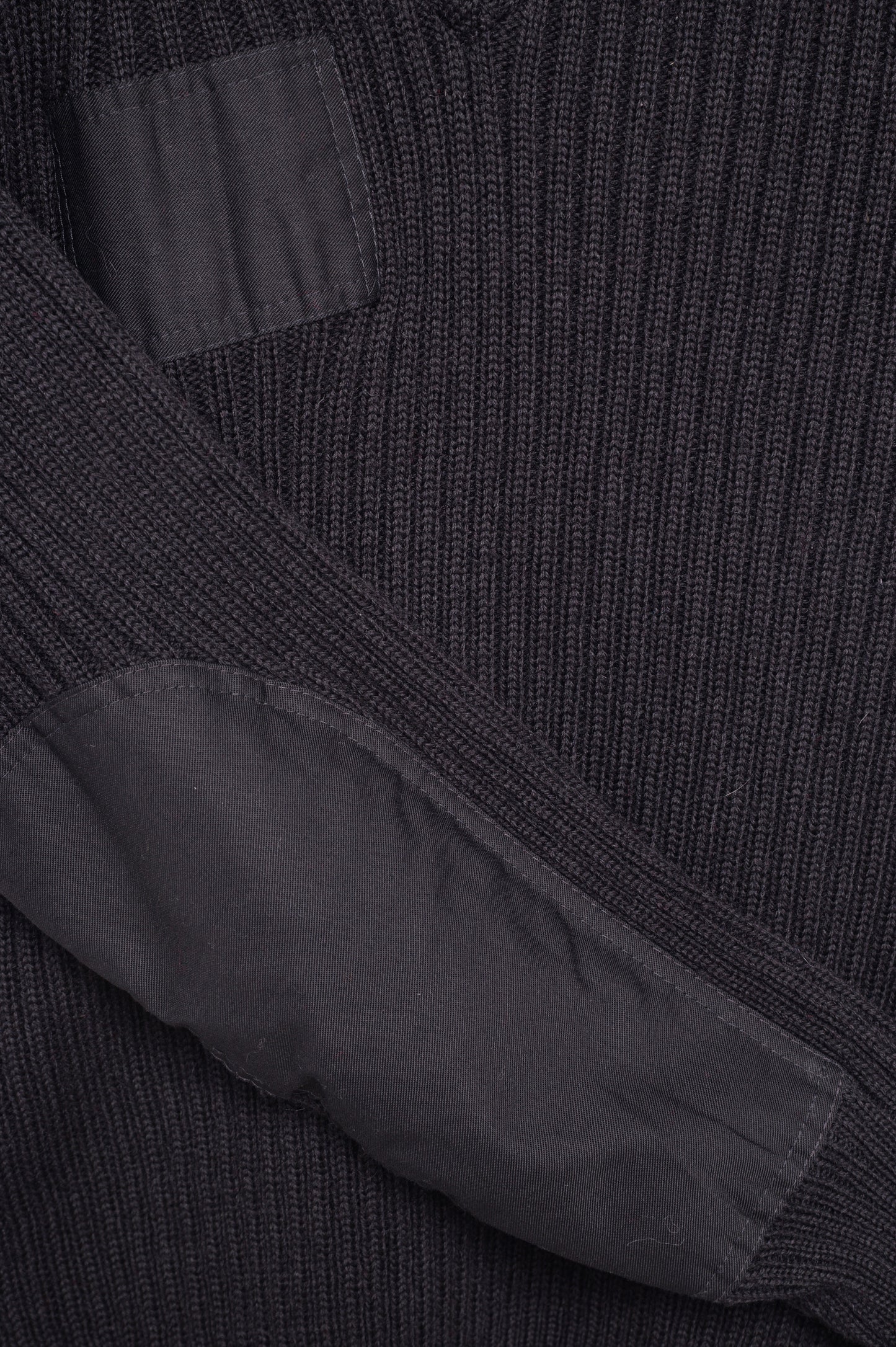 Wool Paneled Sweater