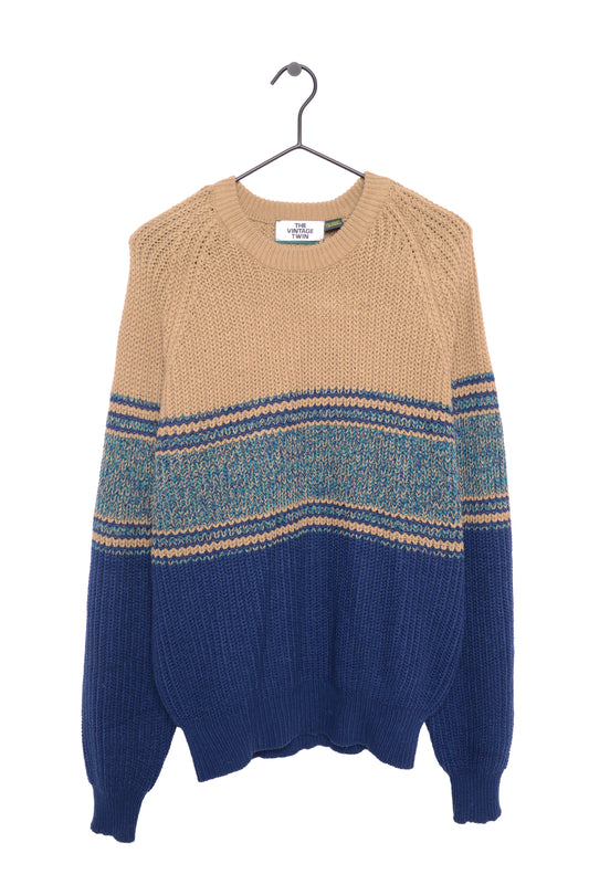 1980s Soft Striped Sweater