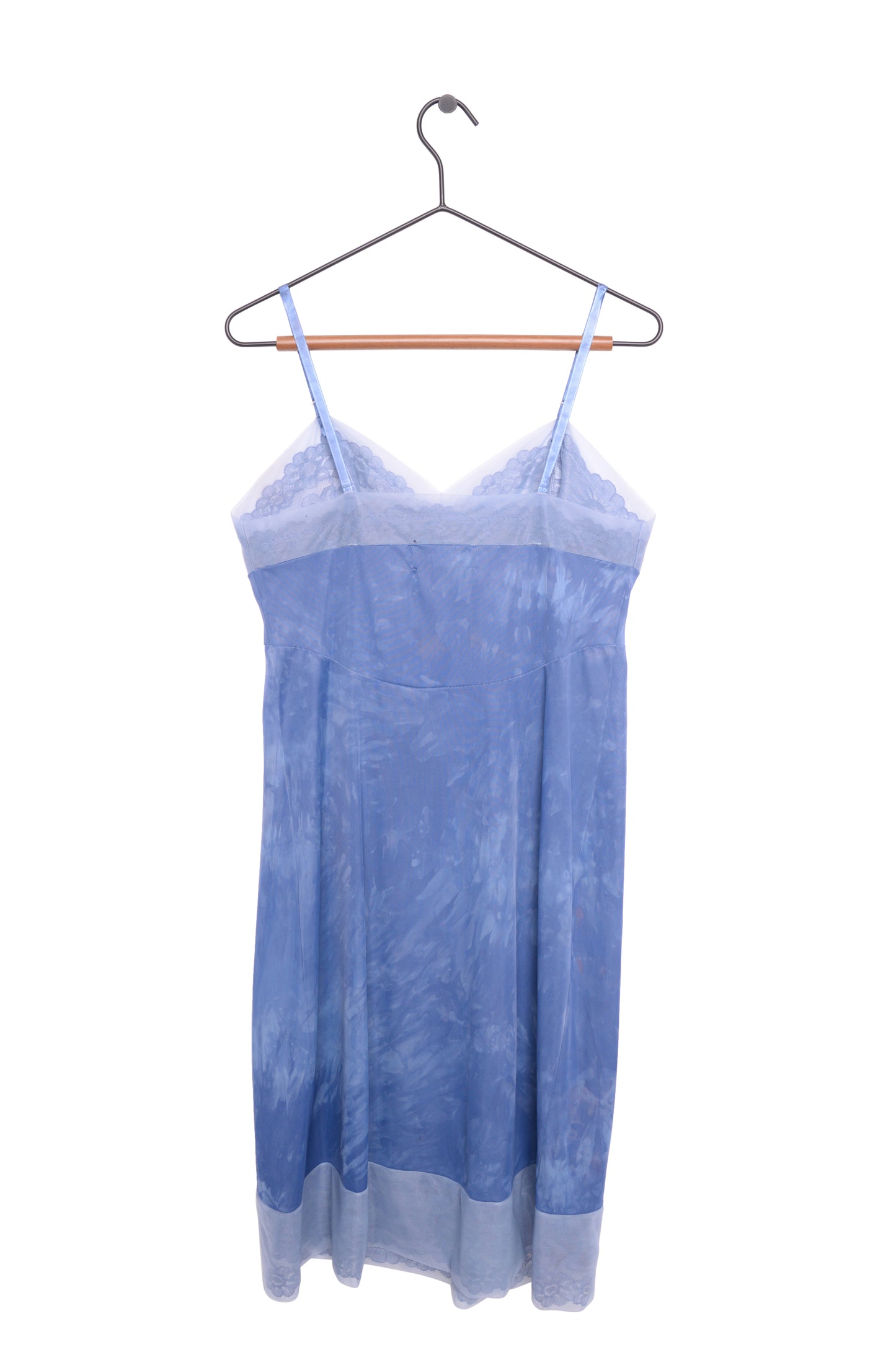 Hand-Dyed Lace Slip Dress