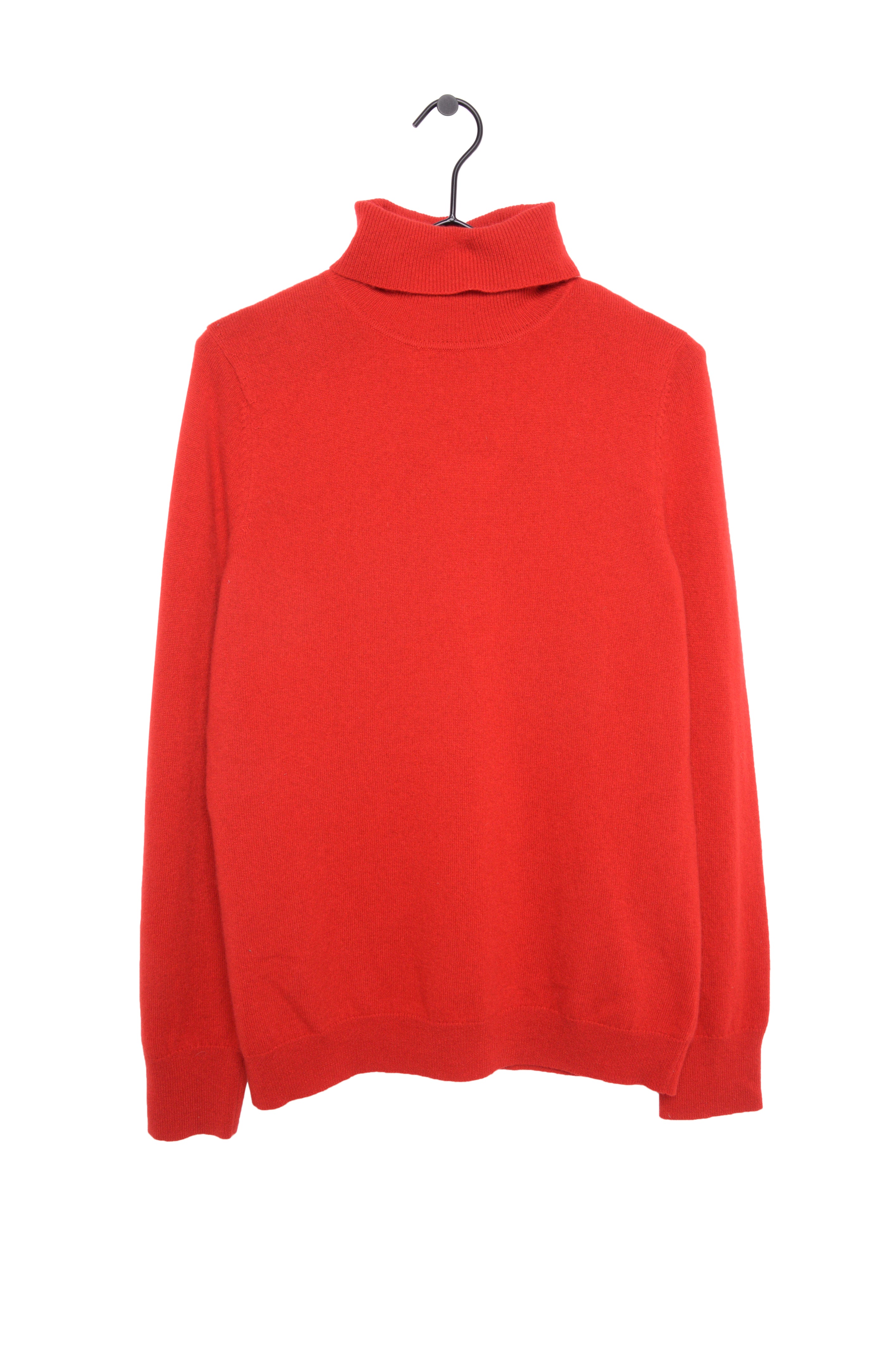 Multilayer Heart Frayed Edge Knit Sweater in Red