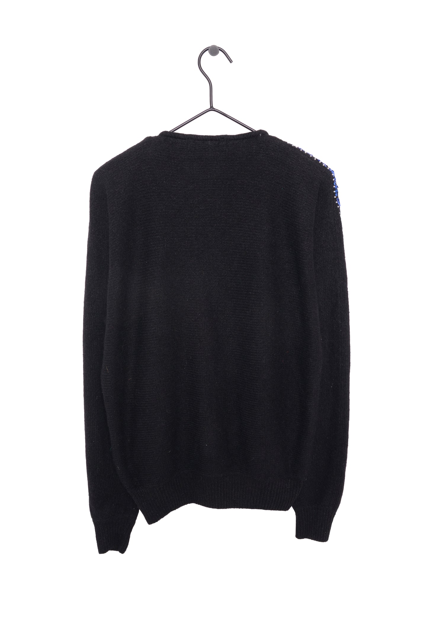 1980s Silk Sequin Sweater