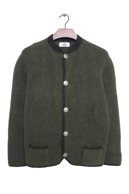 1960s Wool Sweater Jacket