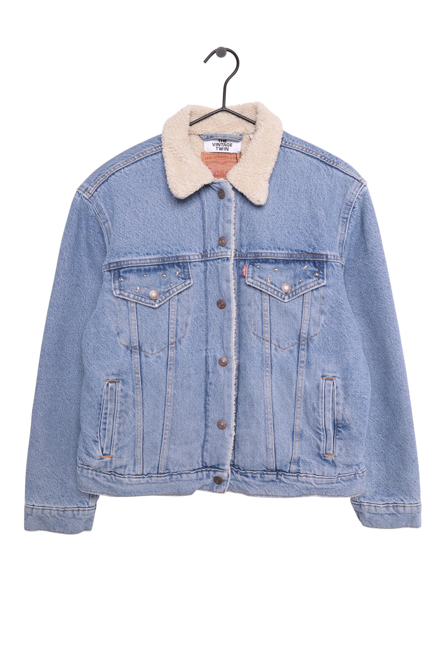 Hoodie Plus Size Sherpa Lining Coat Levi's Plus Size Sherpa-Trim