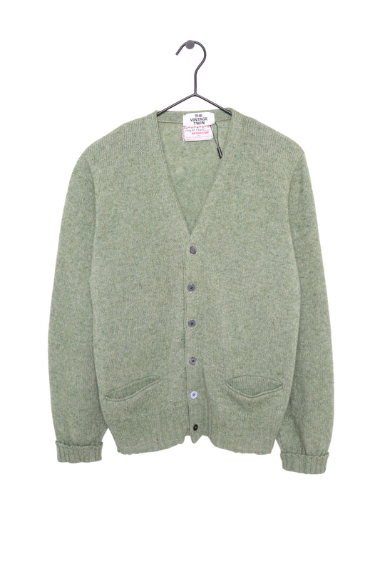 1960s Soft Shetland Wool Cardigan