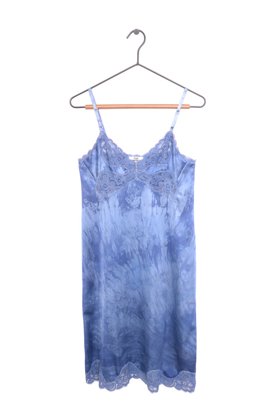 1950s Hand-Dyed Lace Slip Dress
